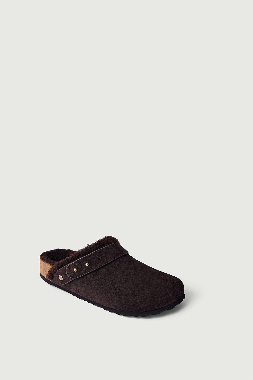 Sabots Sleepy - Marron Foncé - Cuir - Femme vue 3