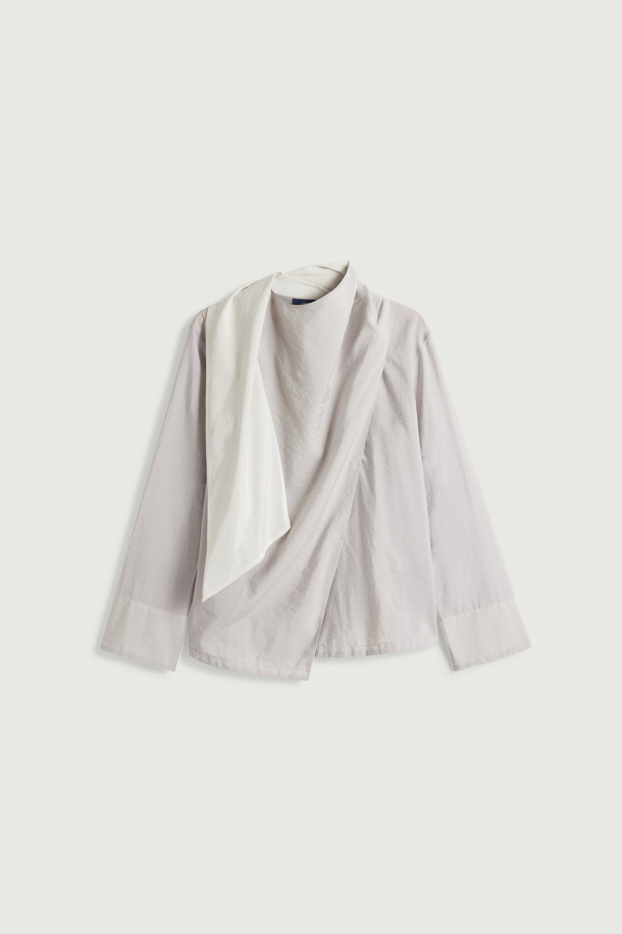 Blouse LEONORE Mauve Gray