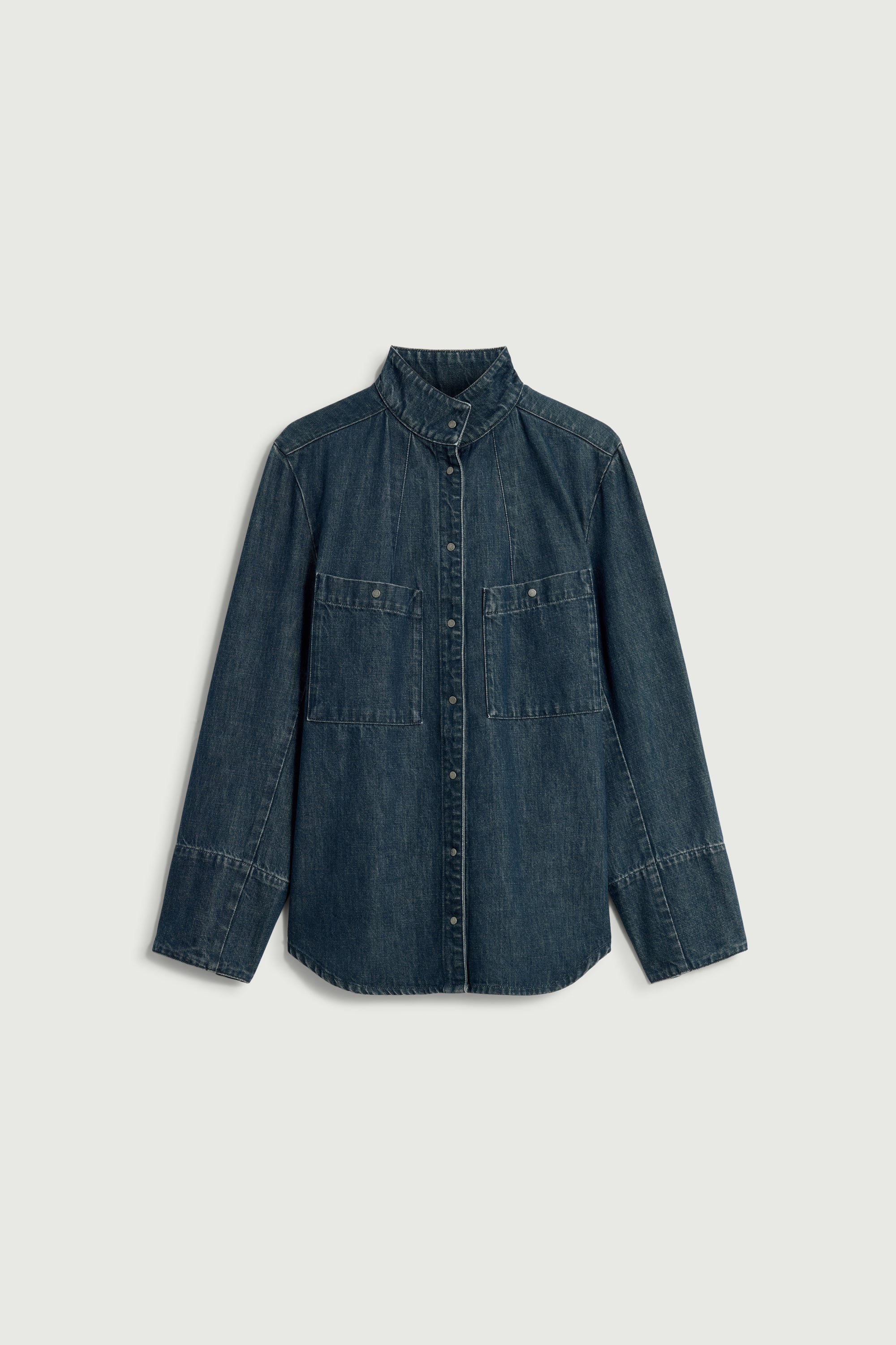 Shirt LESLIE Blue Gray