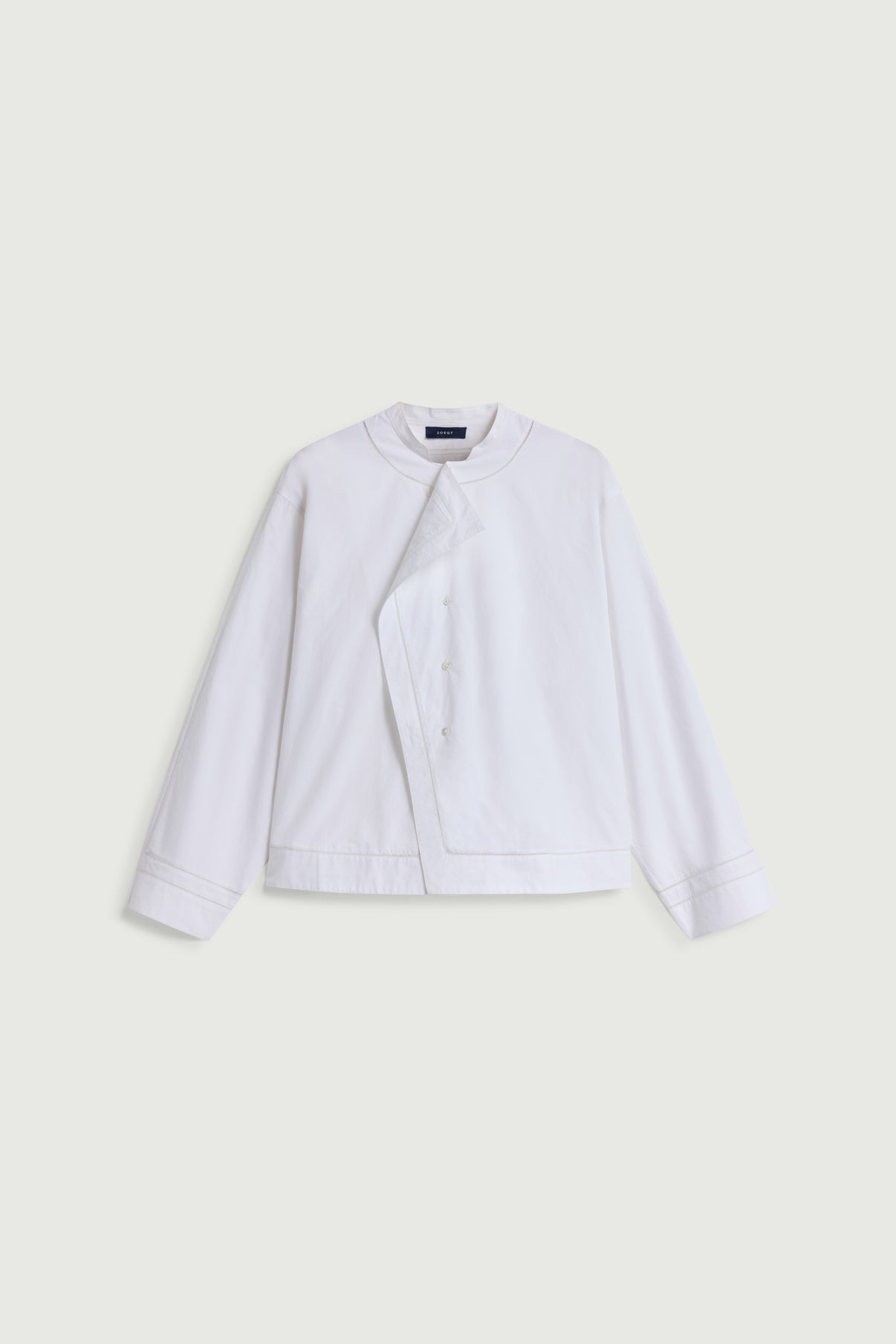 Blusa Lorraine - Blanco - Algodón - Mujer vue 6