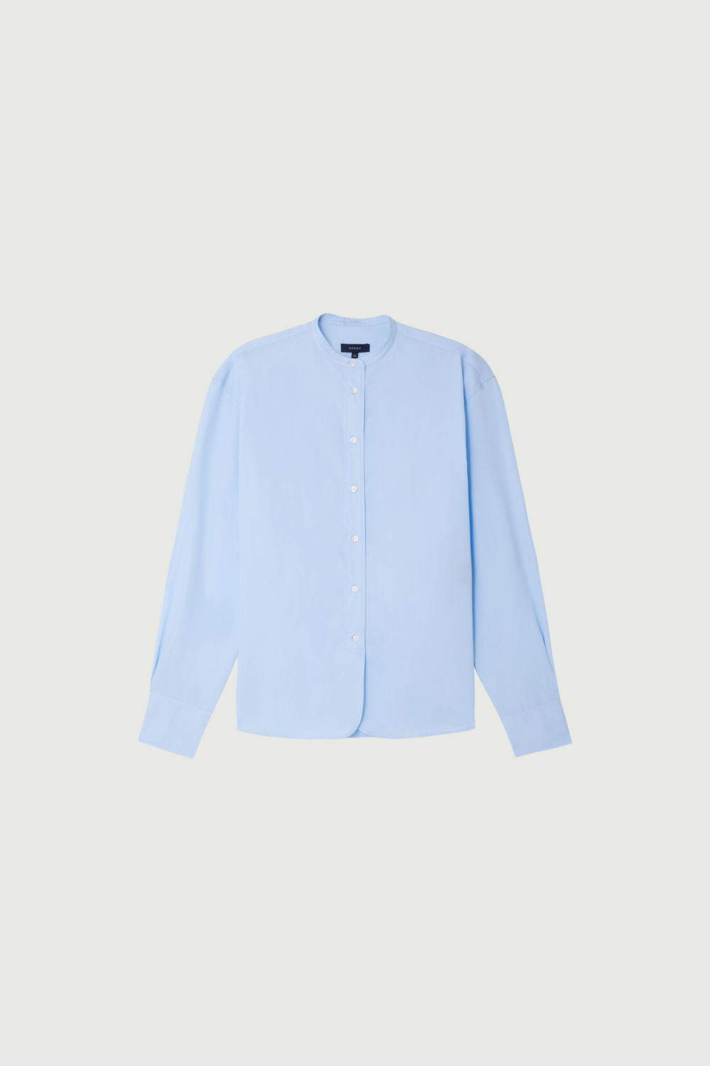 Bermudes Shirt Sky Blue Cotton Woman