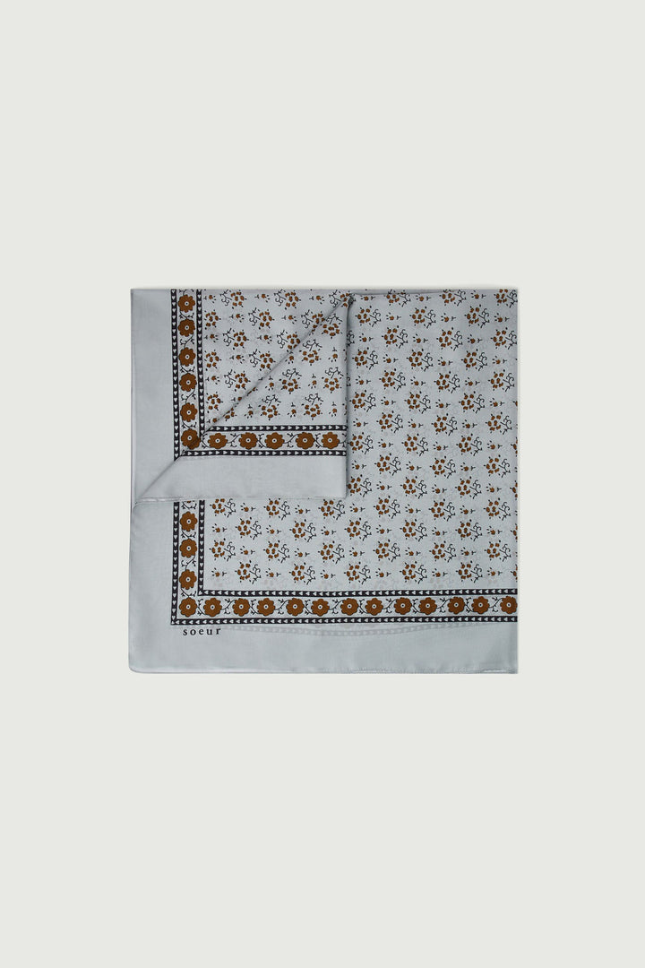 CIATBYYJ Lot De 6 Foulards En Soie Pour Femme - Écharpes