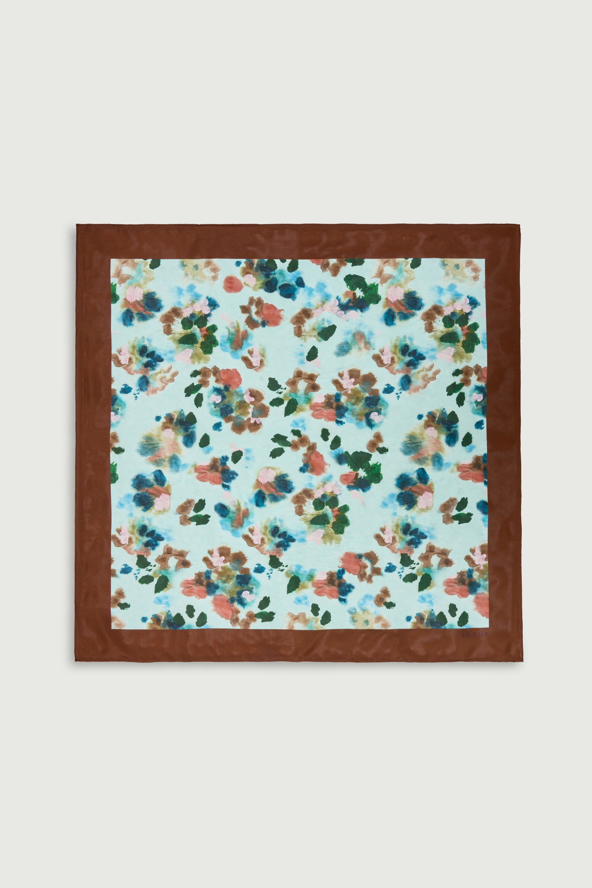 Scarf CAPUCINE Turquoise