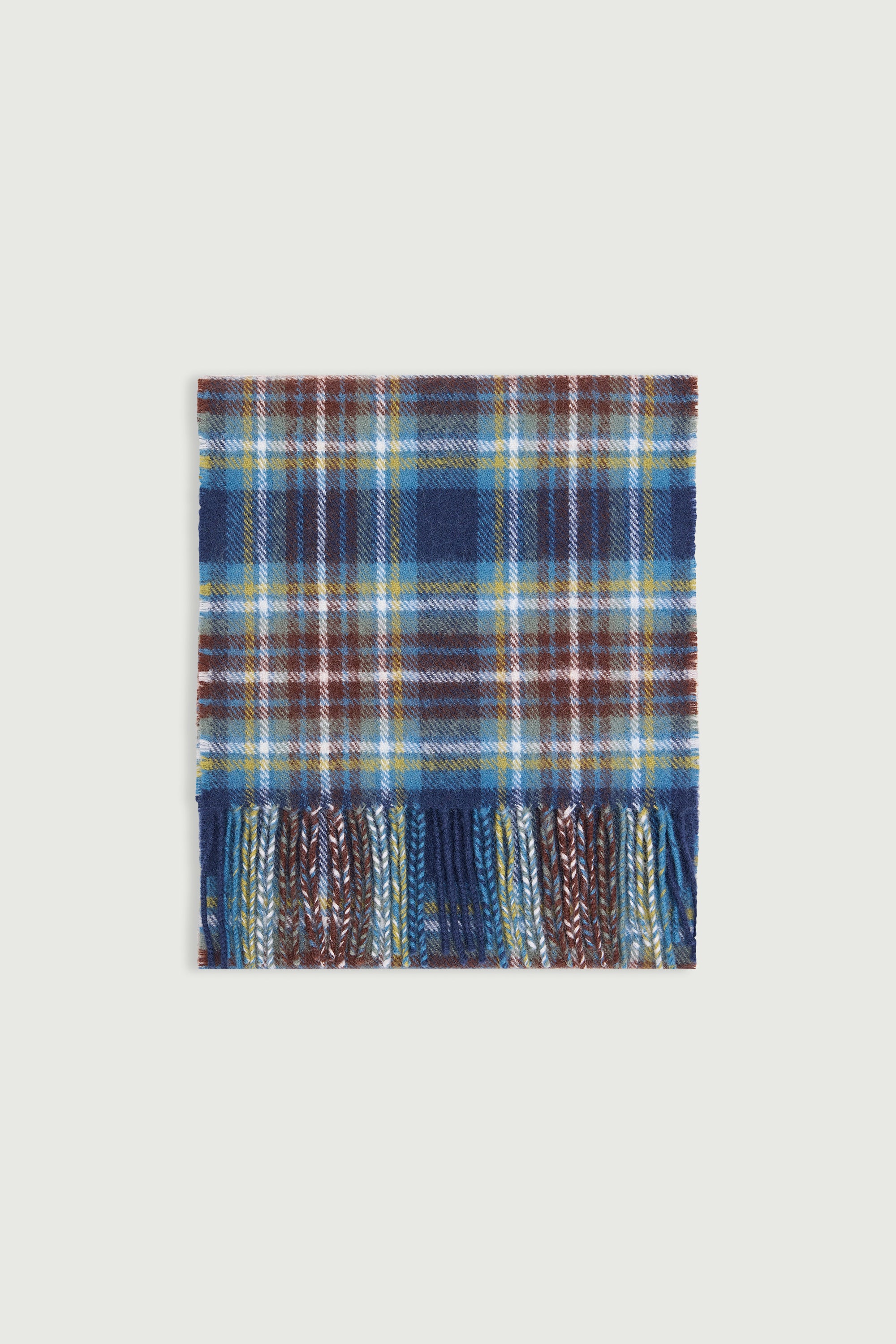 Scarf KELA Blue/Brown