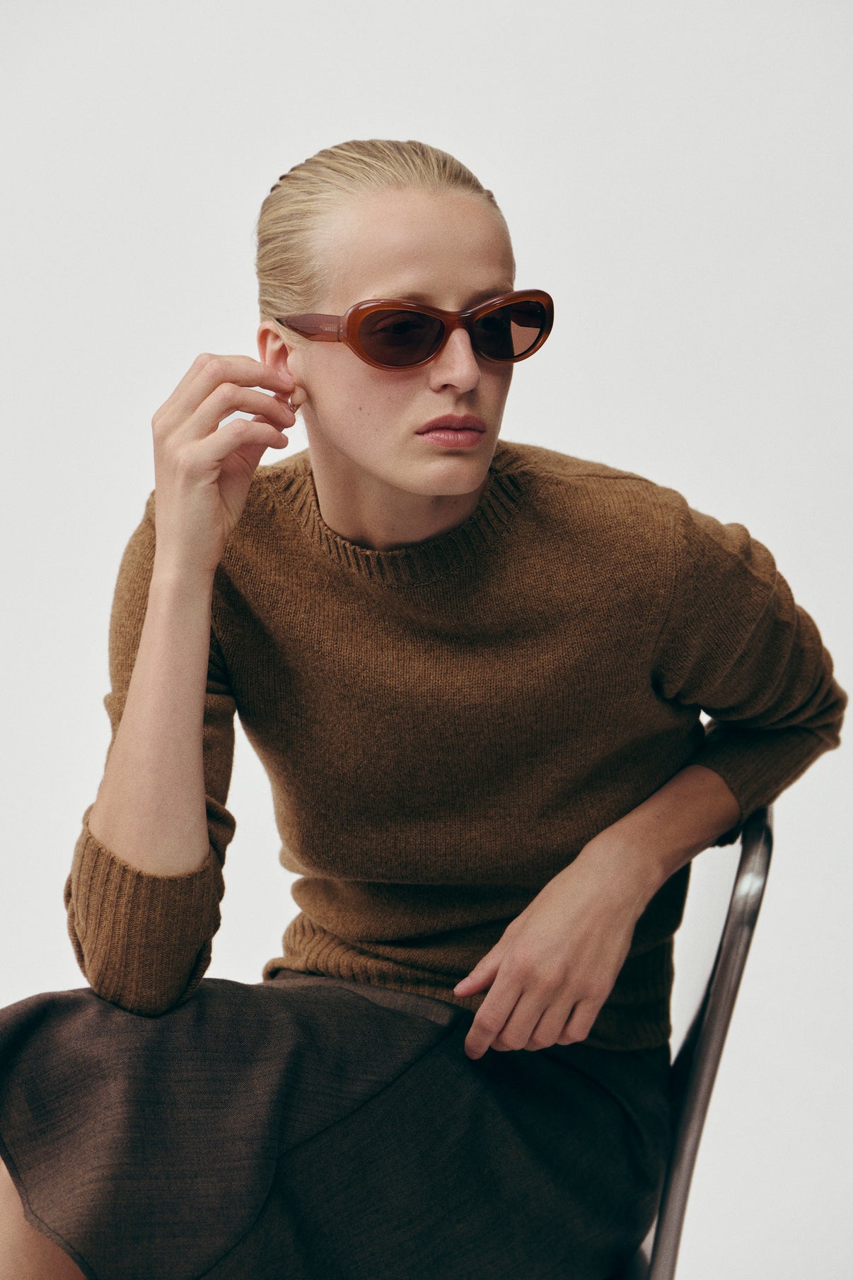 Lunettes de soleil Jean - Caramel - Femme vue 3