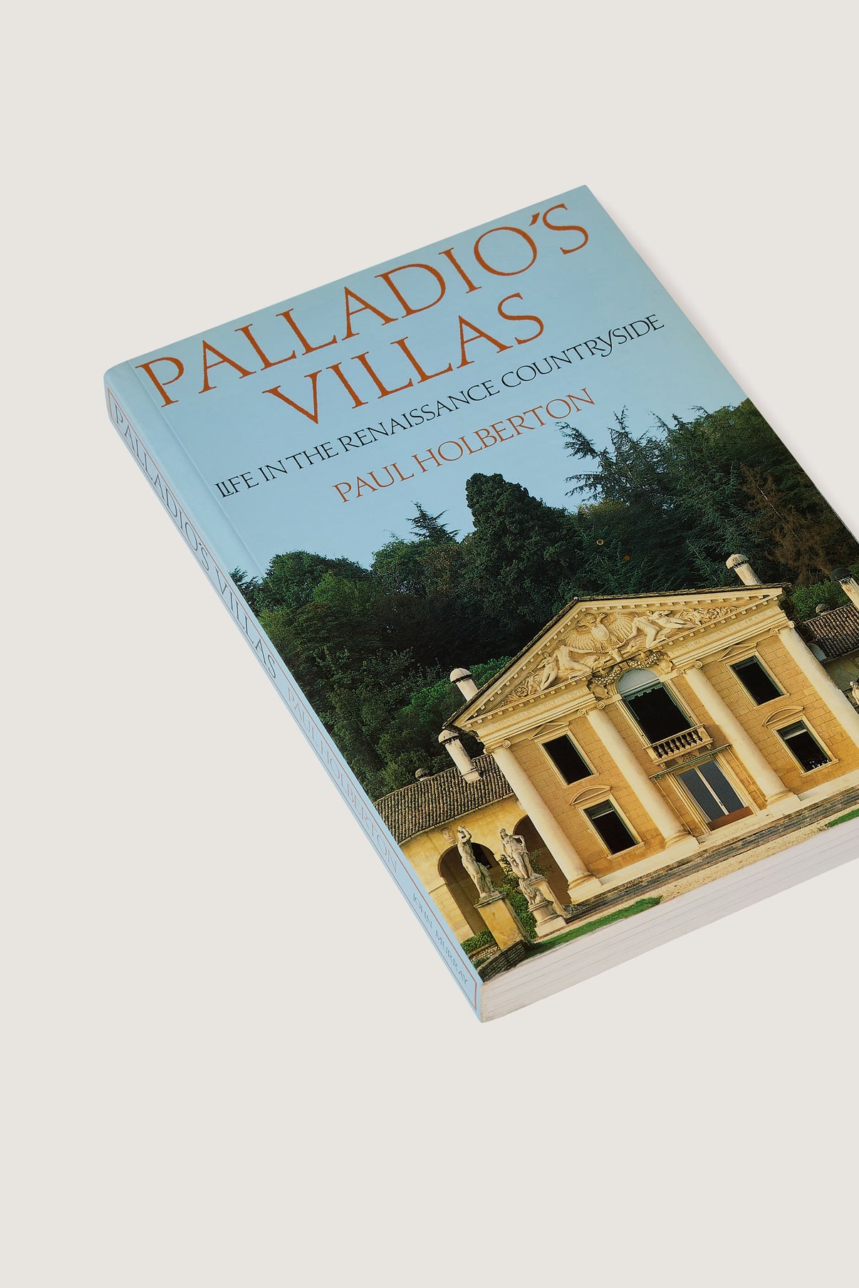 LIVRE "PALLADIO'S VILLAS : LIFE IN THE RENAISSANCE COUNTRYSIDE" vue 2