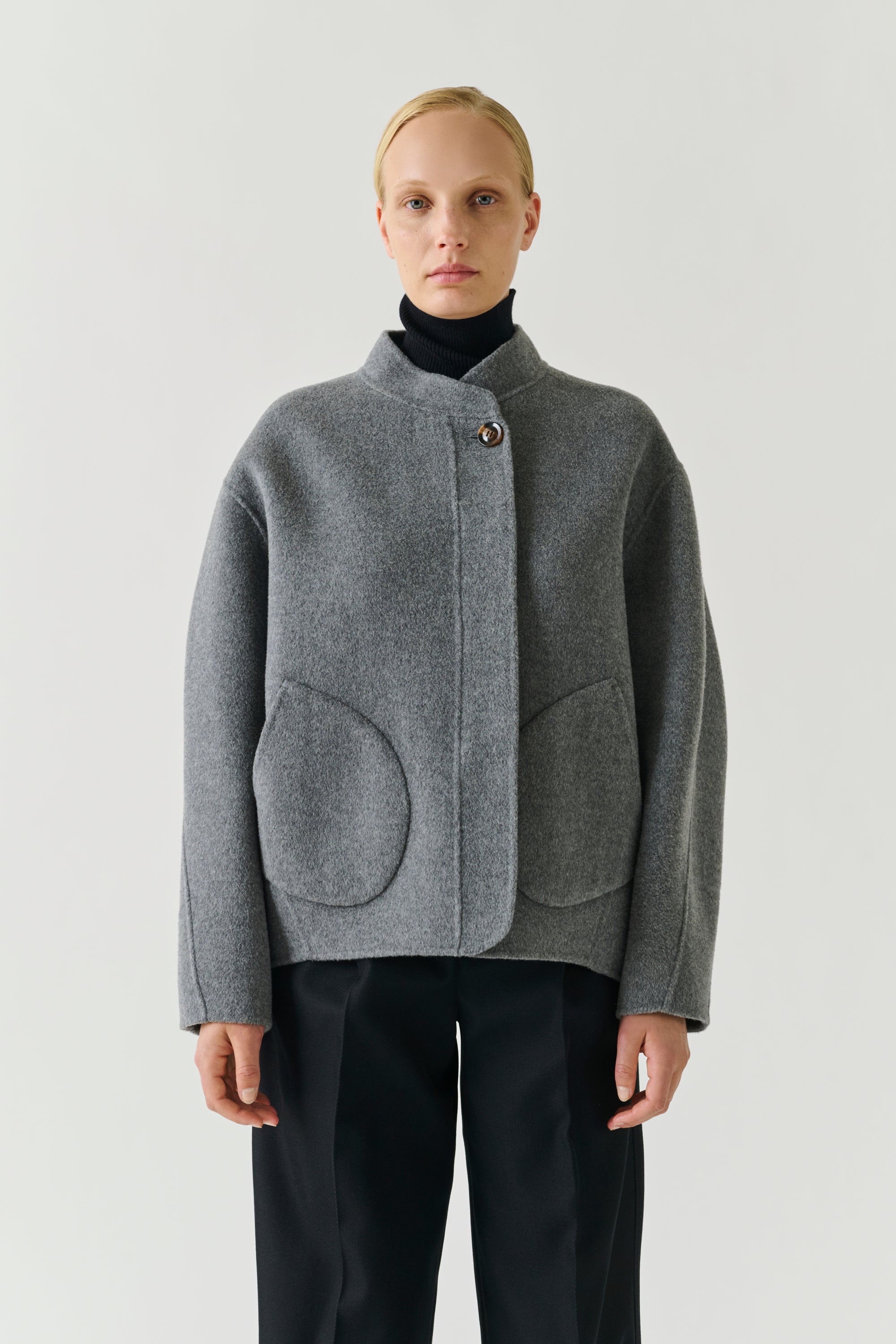 Coat WINDSOR Light Gray