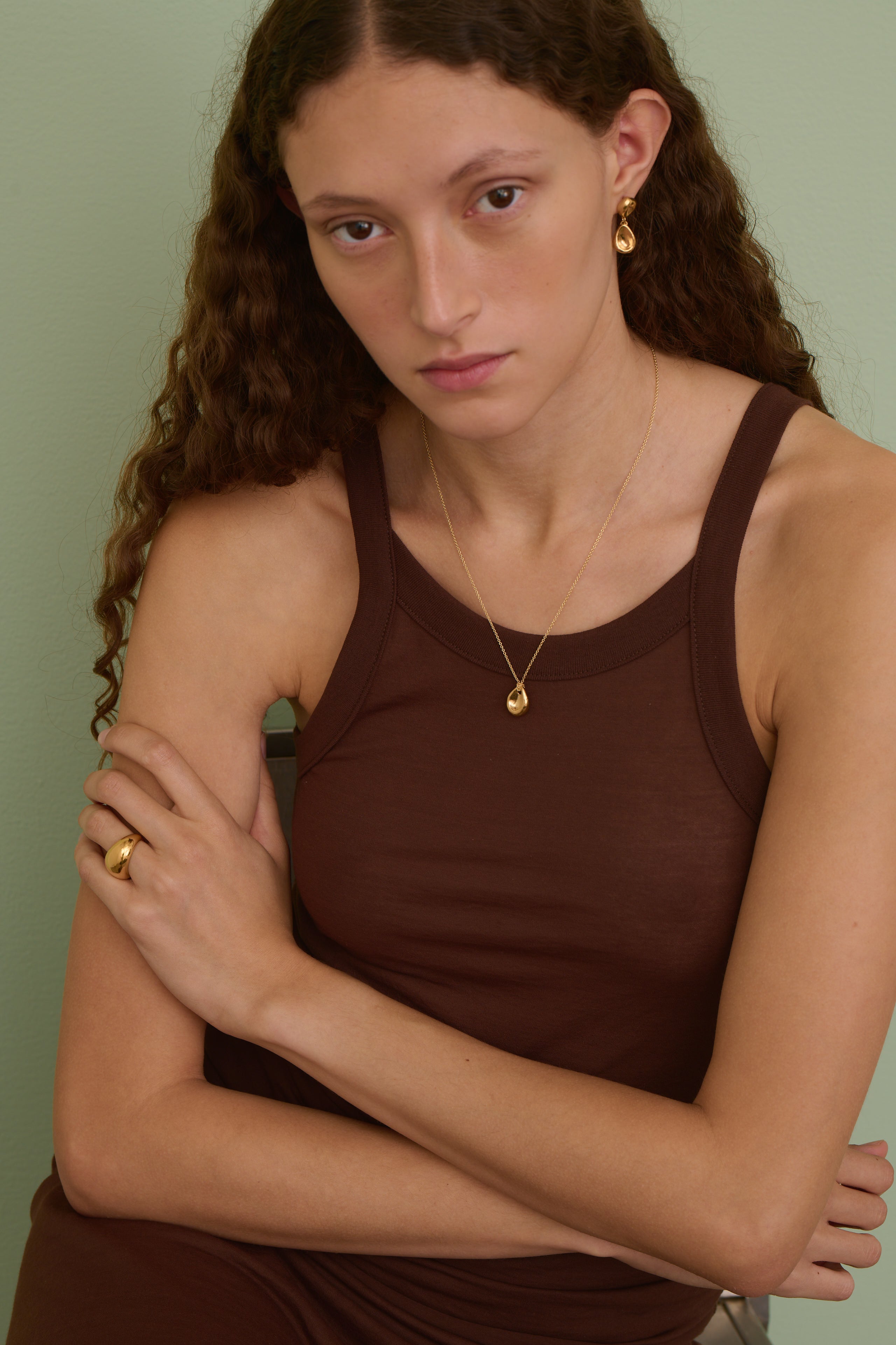 Earring DORMEUSE Gold-Tone