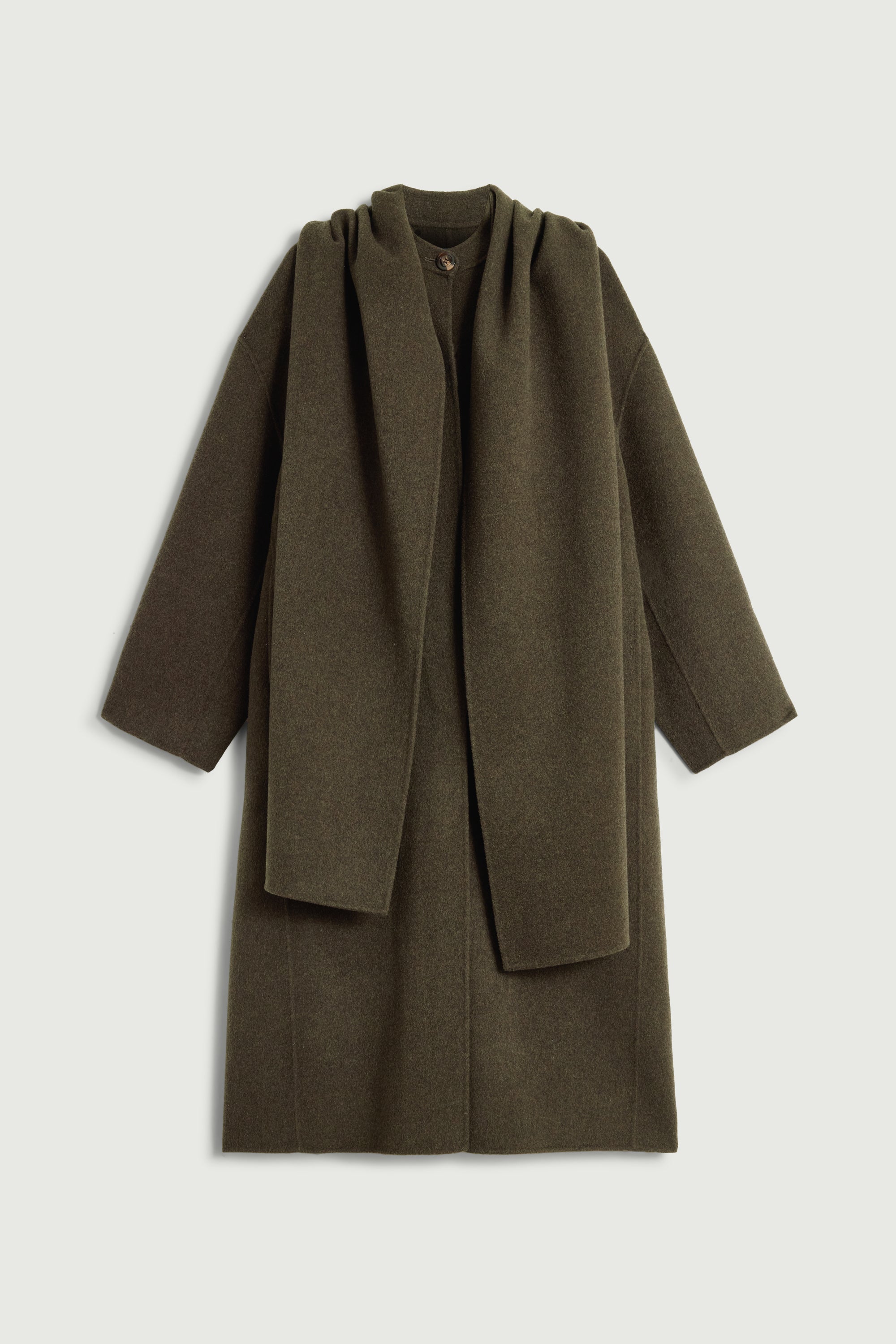 Coat FINN Khaki Heathered