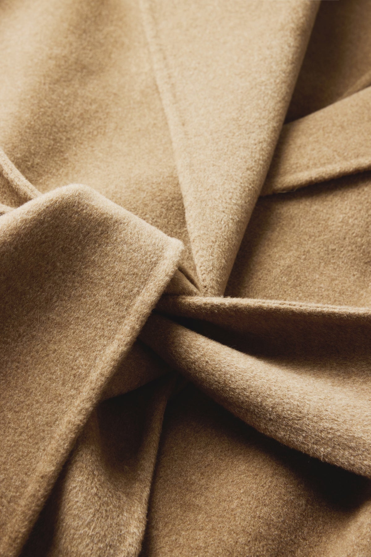 Manteau Windsor - Camel Chiné Cachemire Double Face - Soeur vue 5