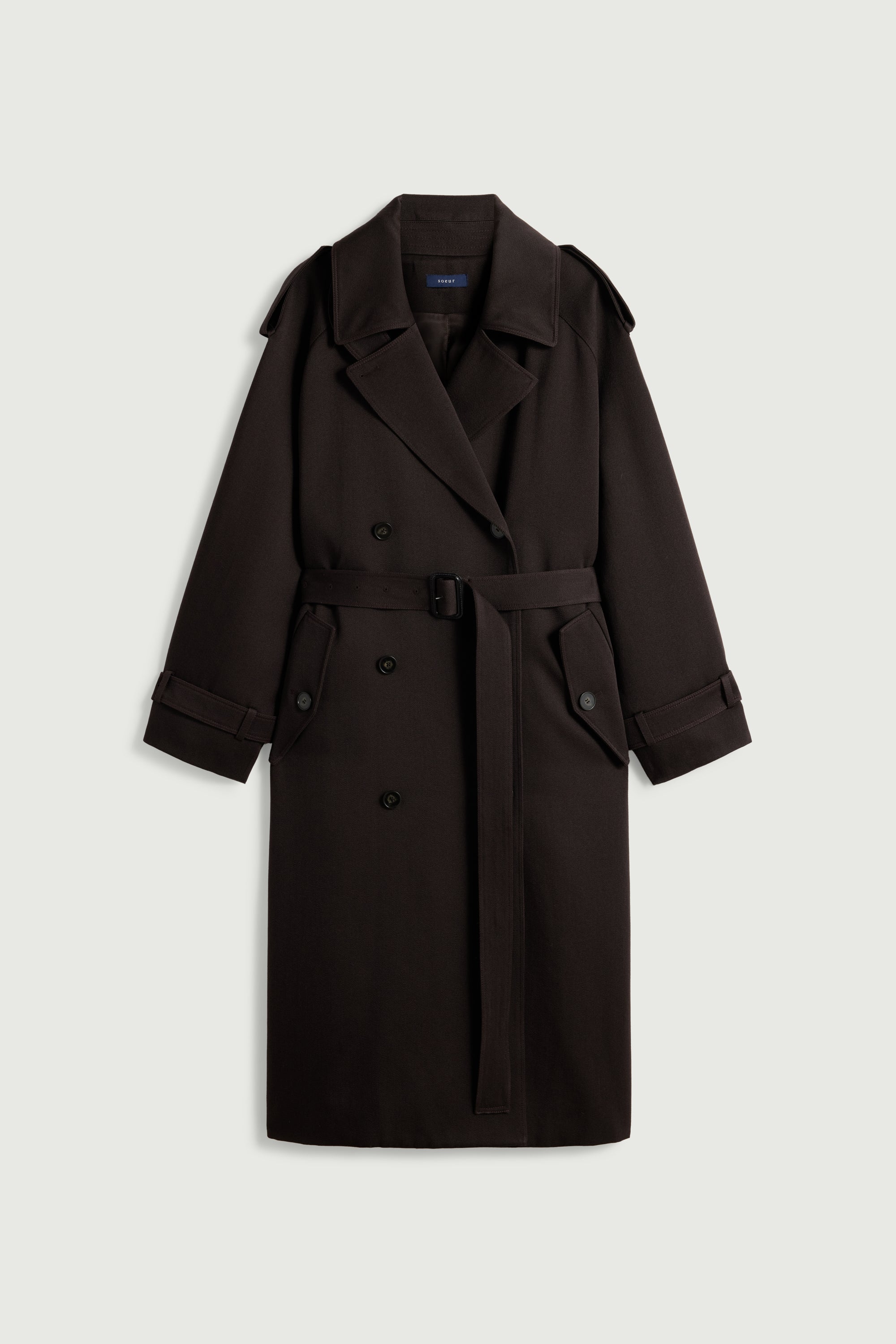 Coat LAZARE Ebony