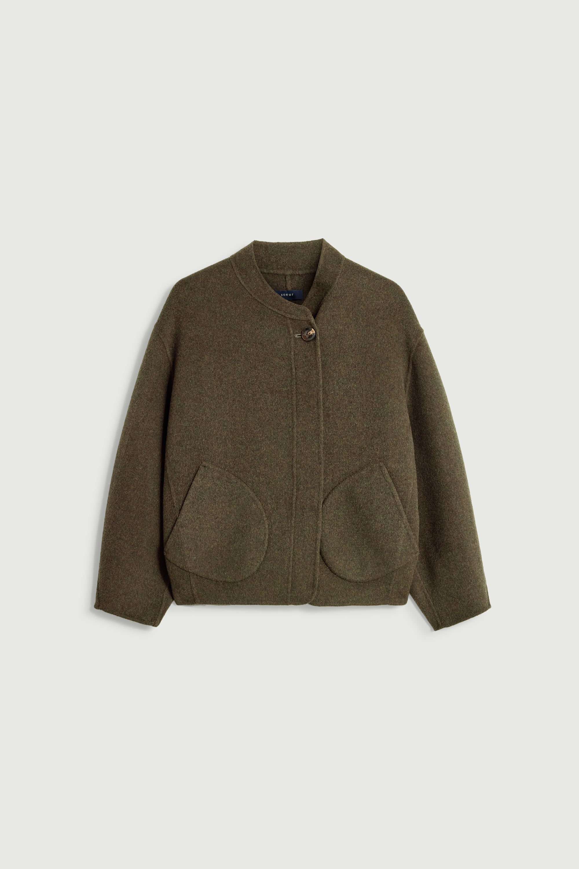 Coat WINDSOR Khaki Heathered