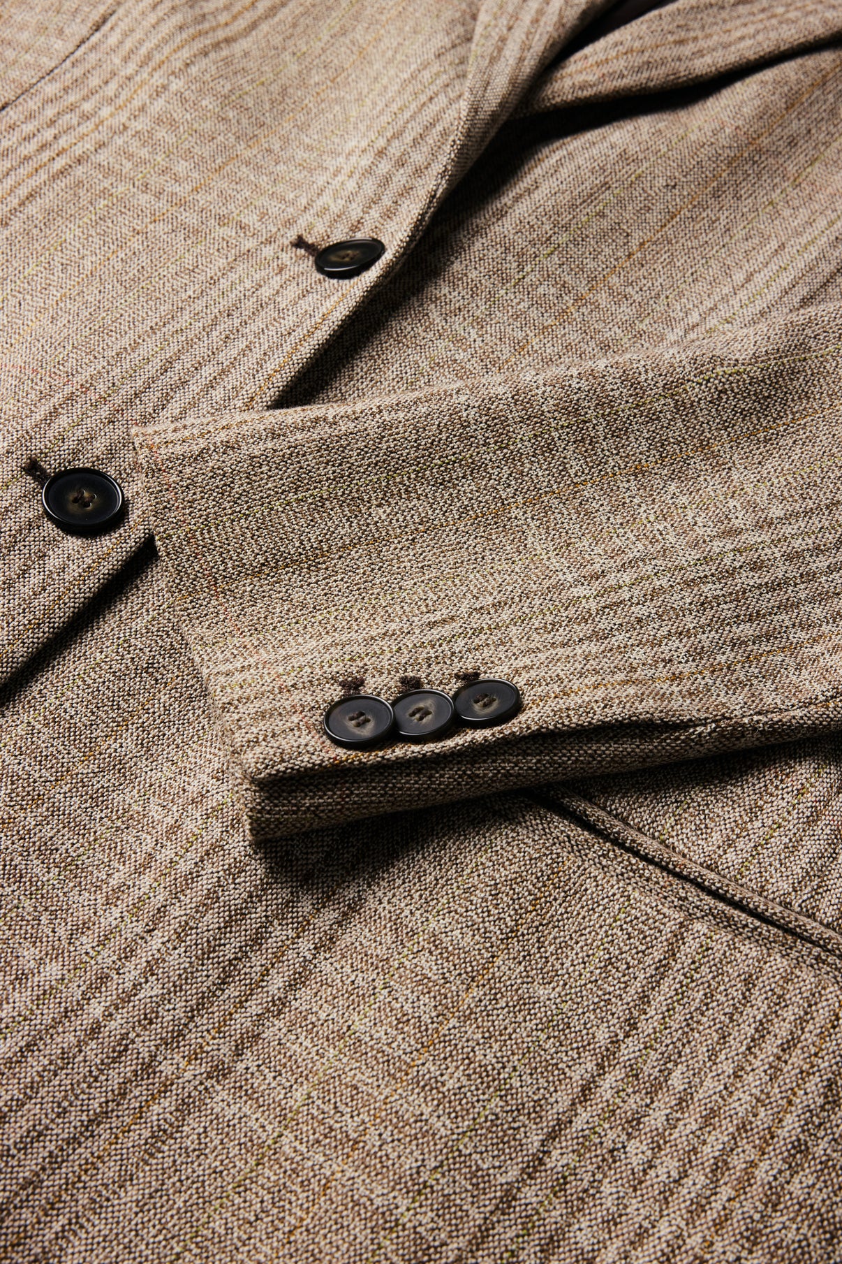 Manteau Lincoln - Marron/Beige - Laine - Femme vue 7