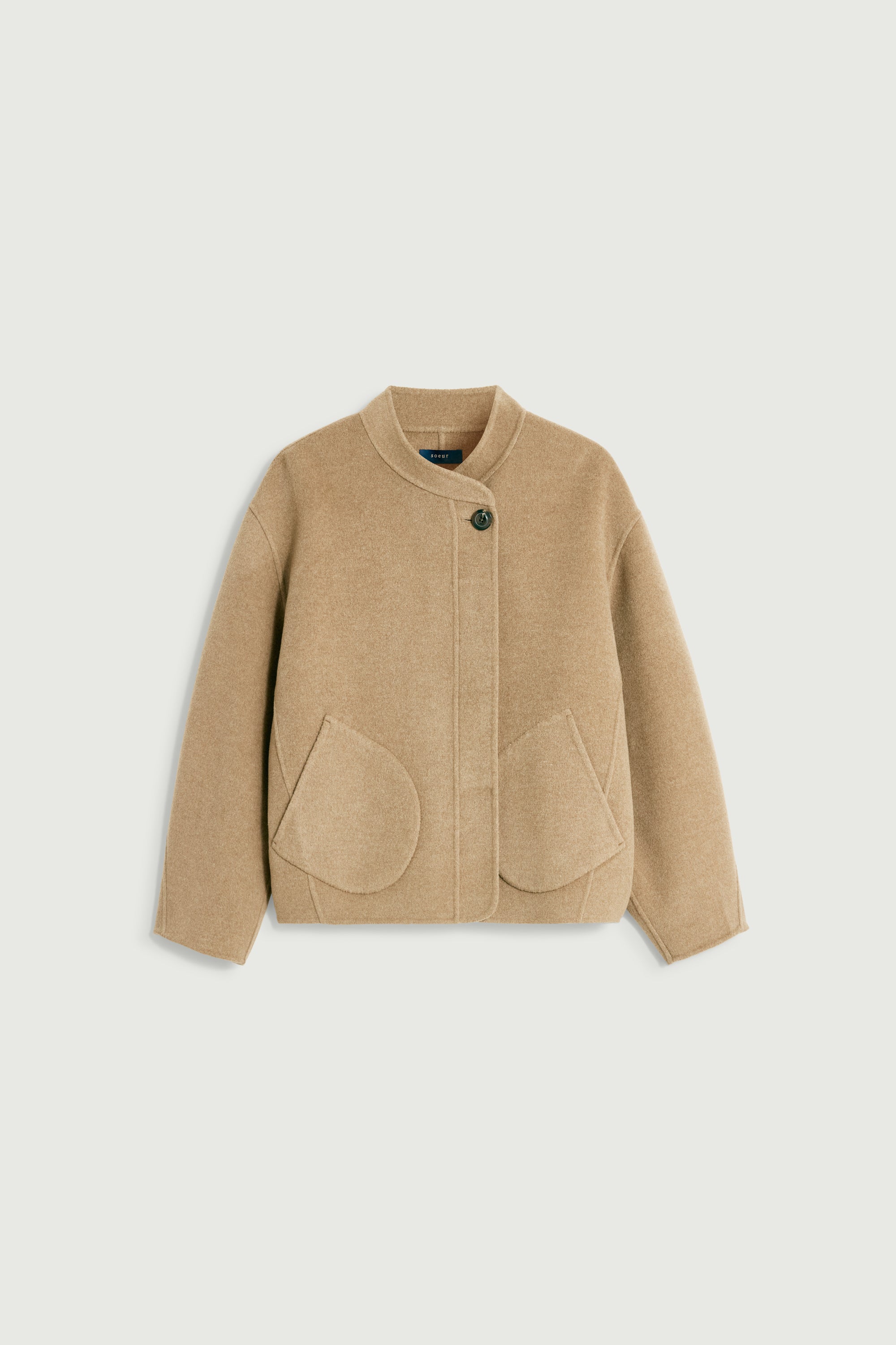 Coat WINDSOR Camel Heathered