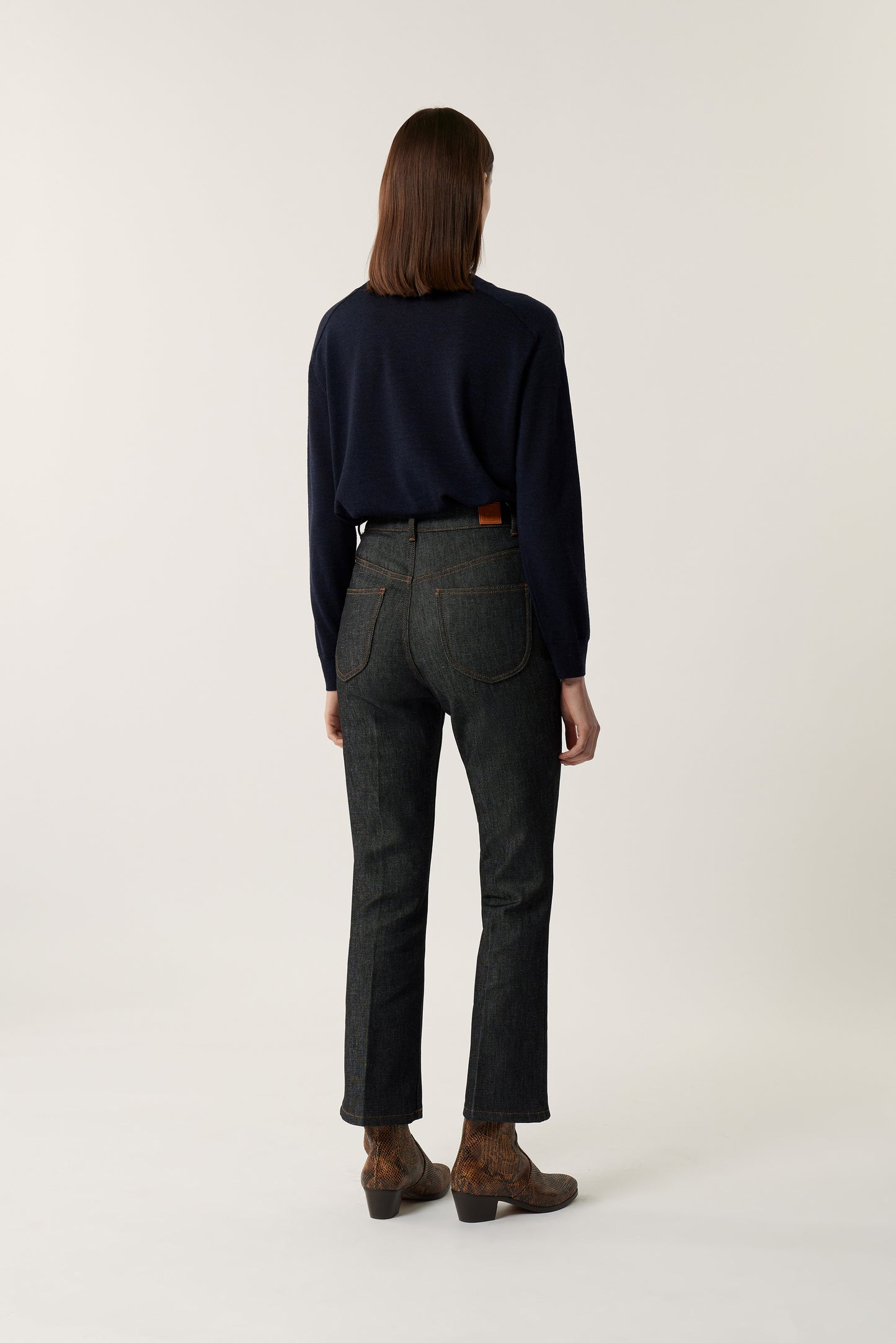 Jean Francisco - Denim Brut Noir - Femme