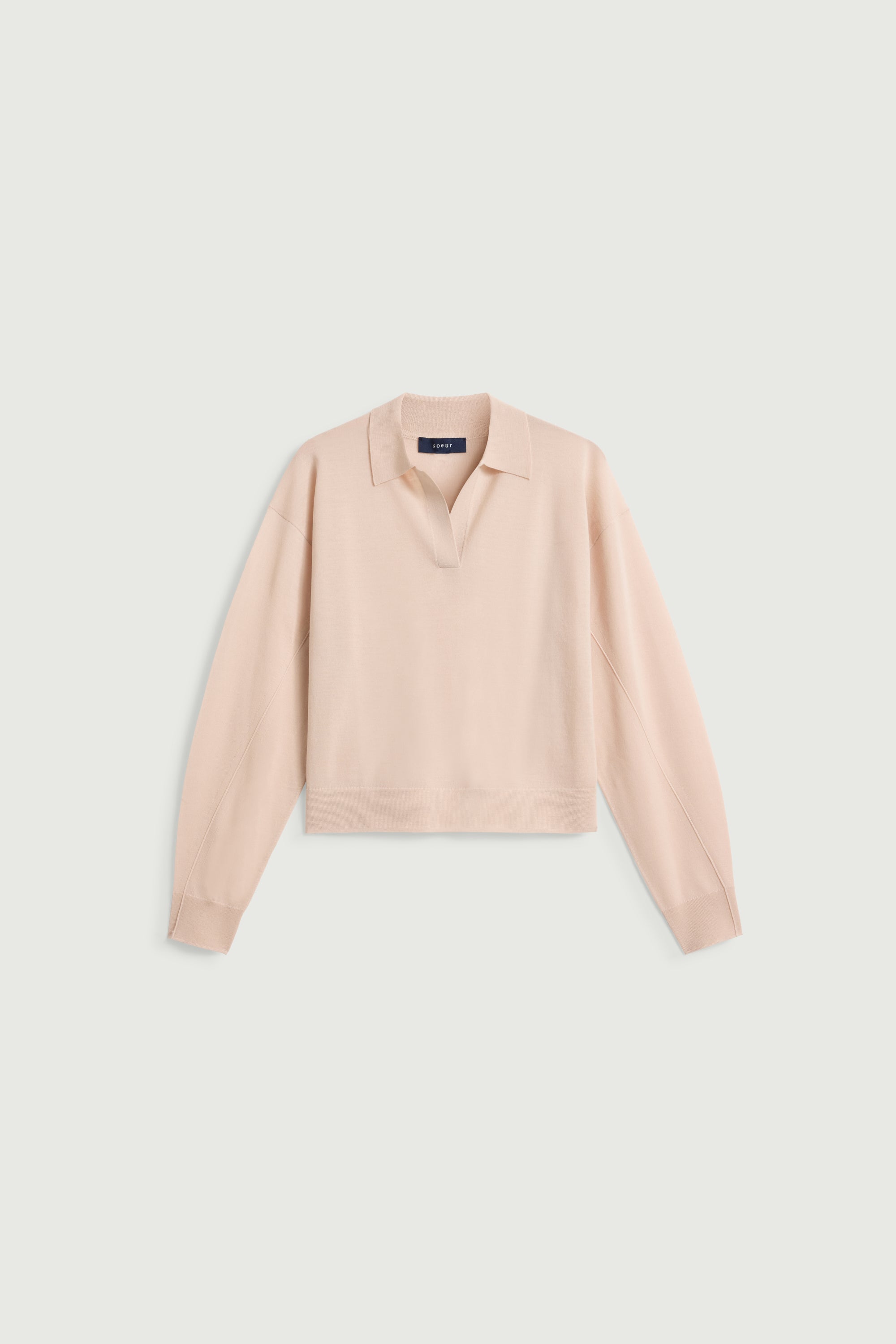 PULL FLEMING ROSE POUDRÉ