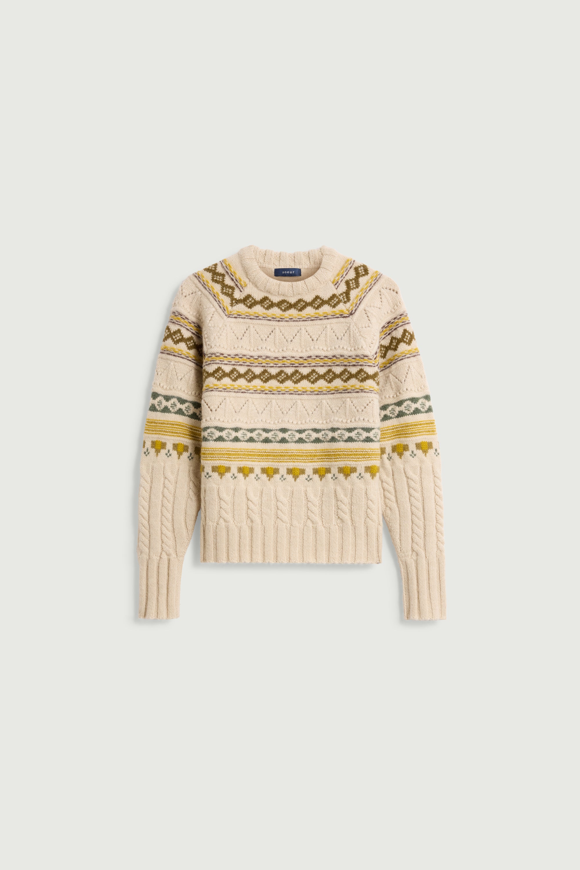 Sweater LUIS MULTICO Beige