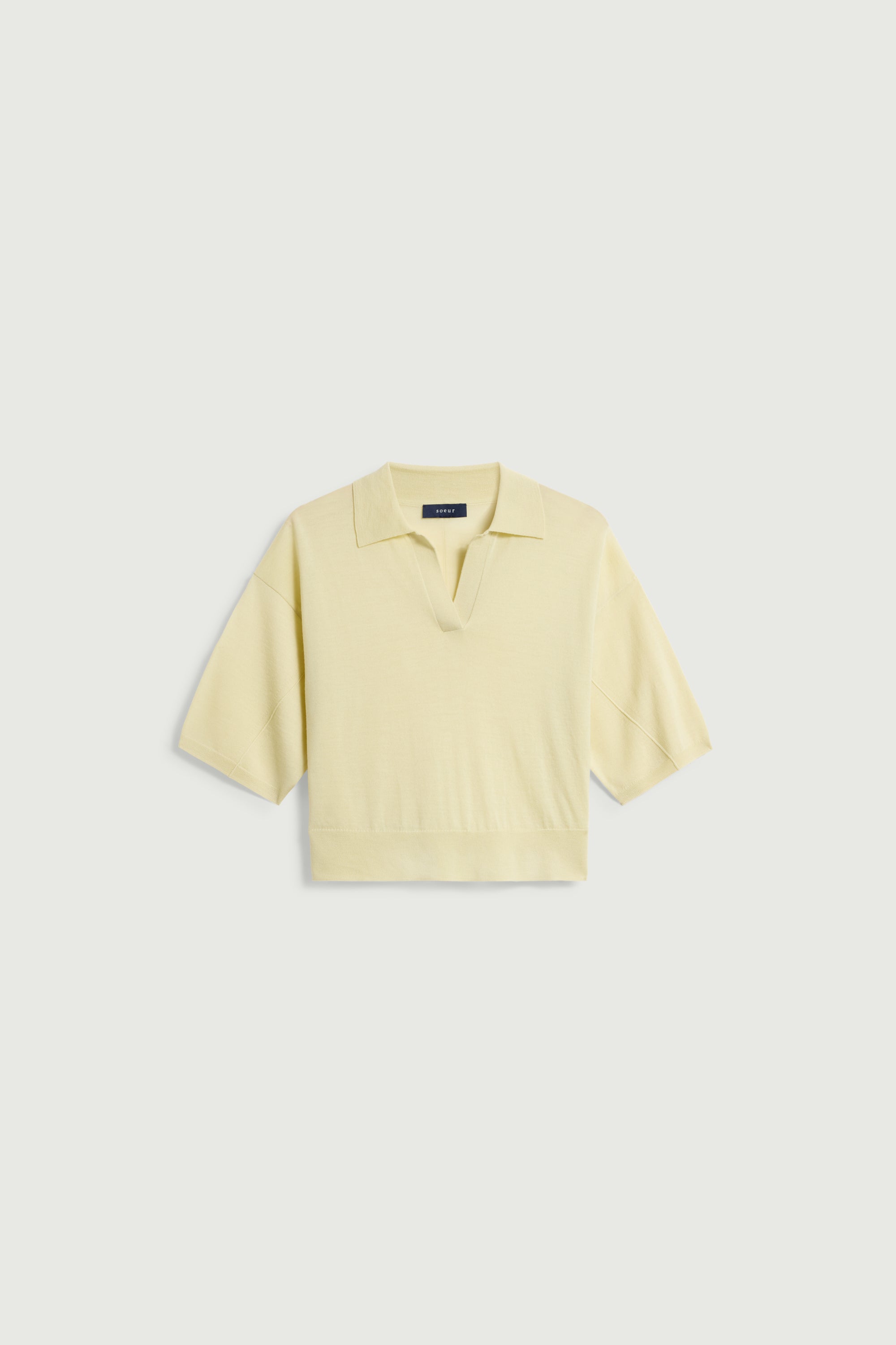 Sweater ELTON Pale Yellow