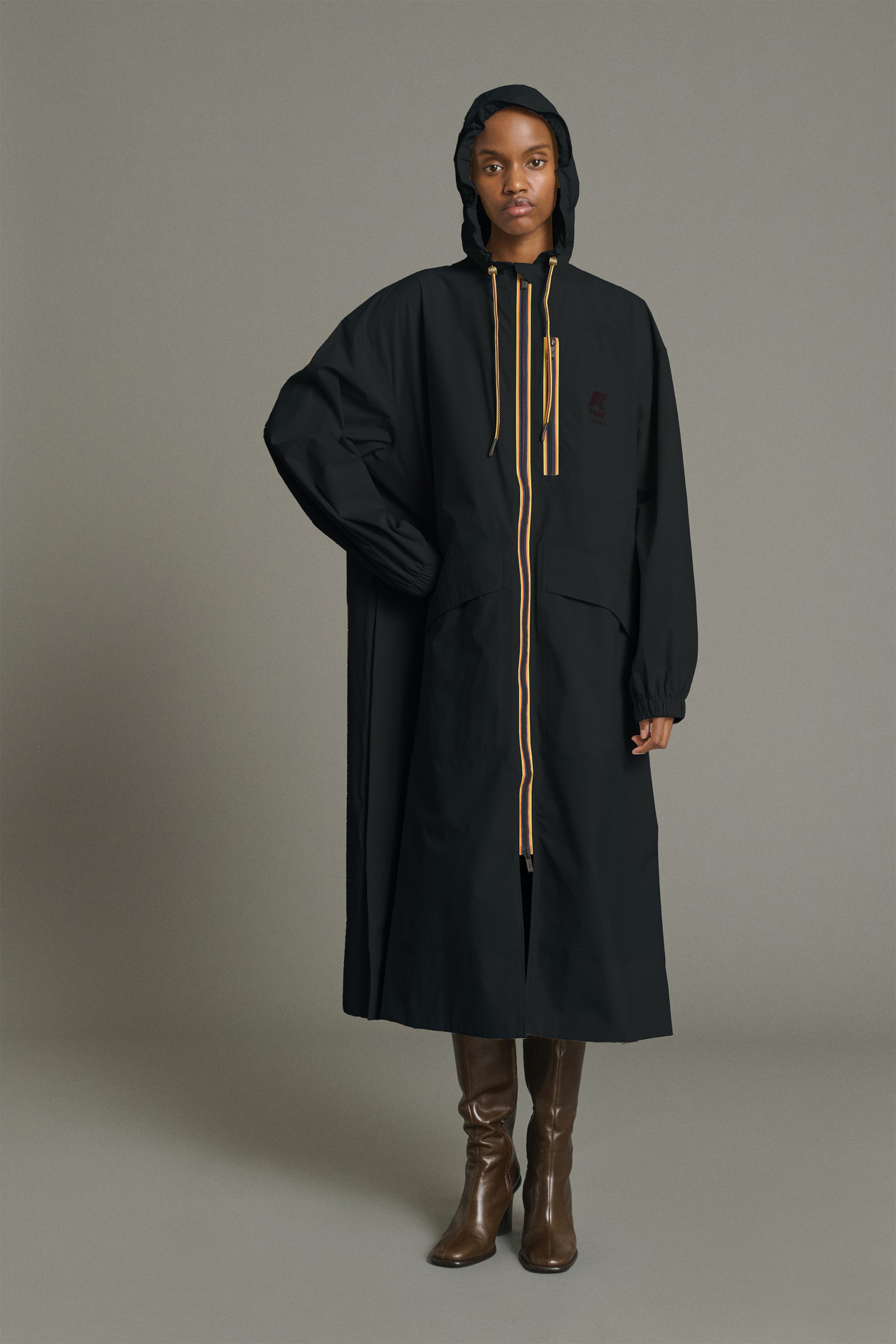 Trench Coat PRADEL Charcoal Gray