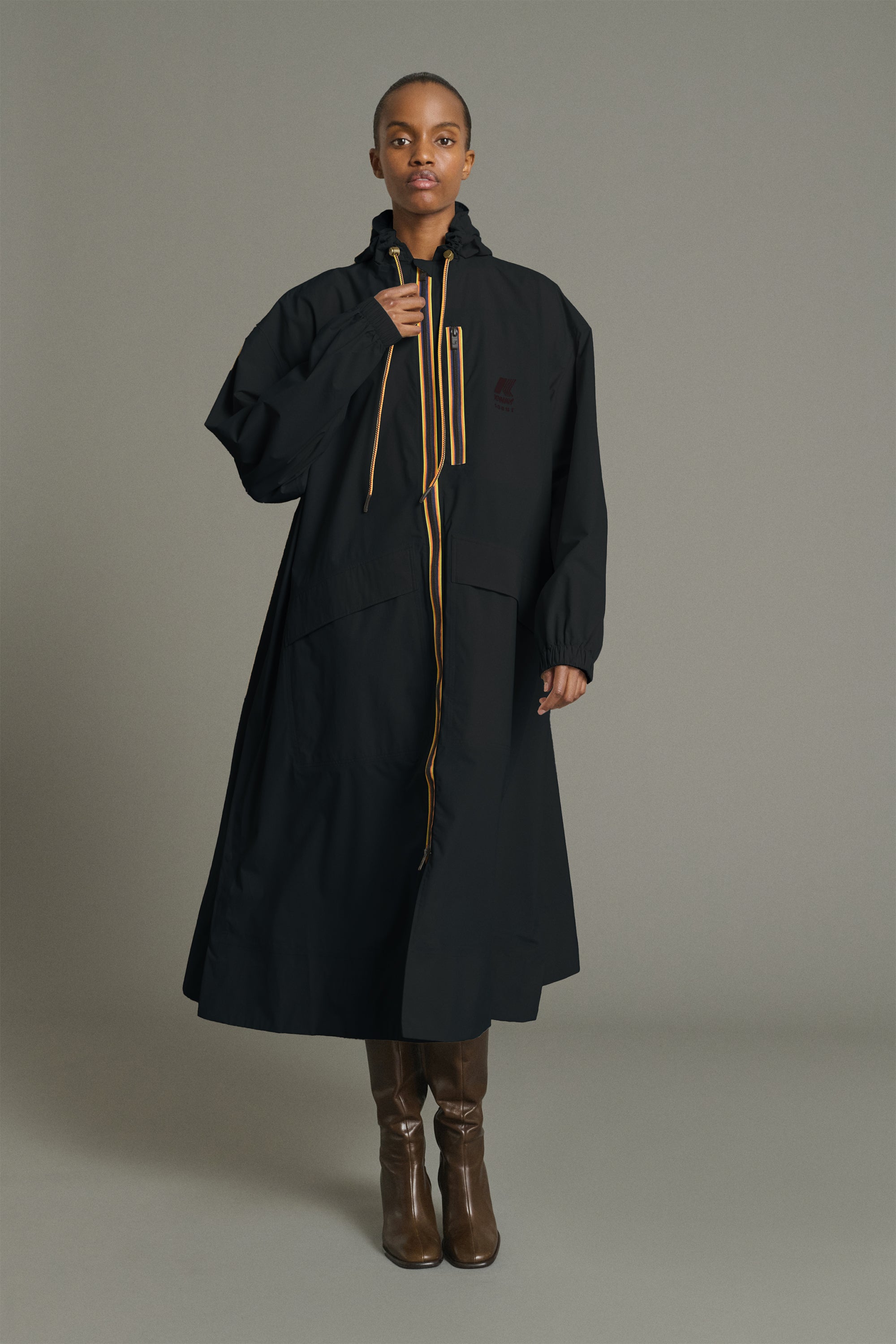 Trench Coat PRADEL Charcoal Gray