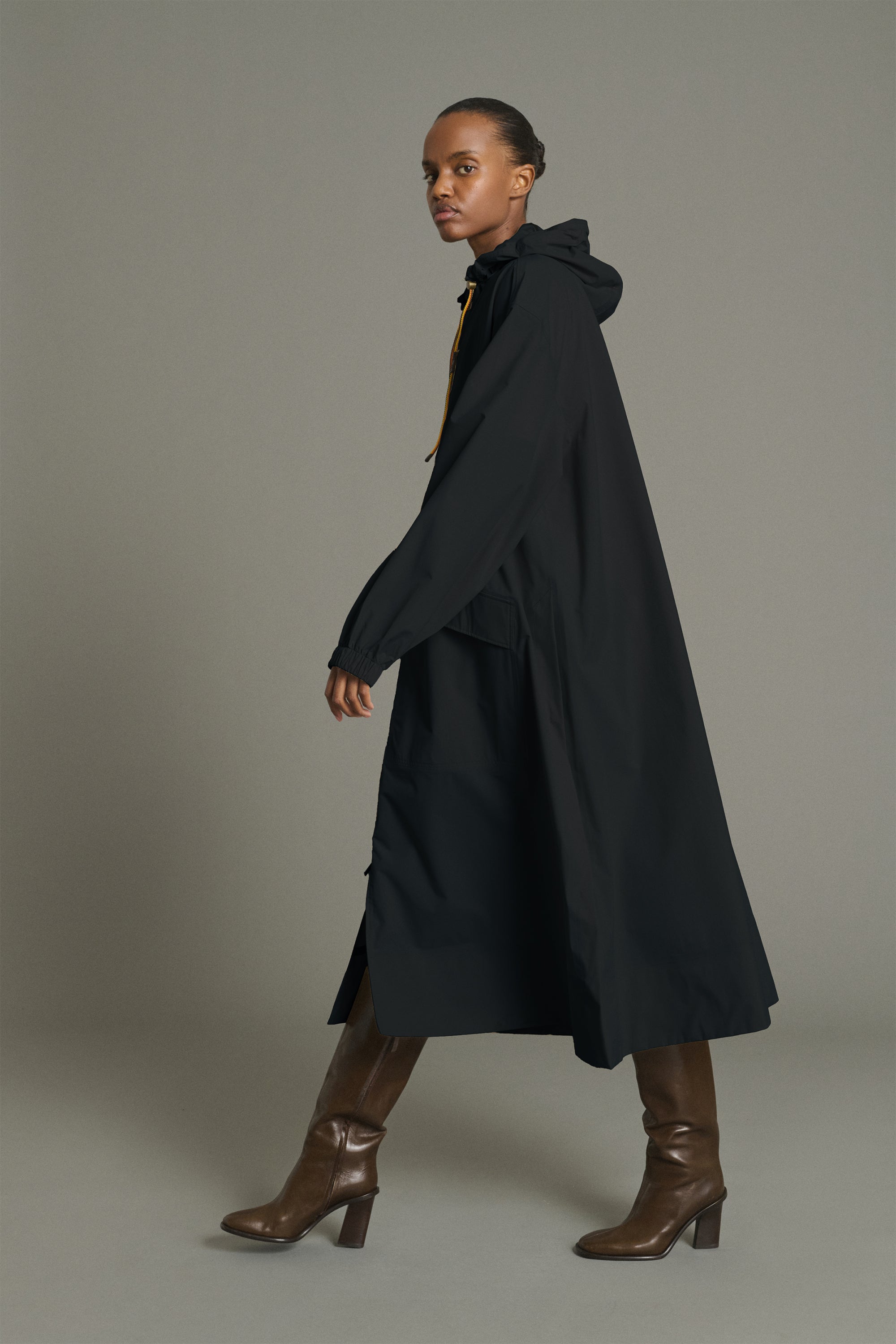 Trench Coat PRADEL Charcoal Gray