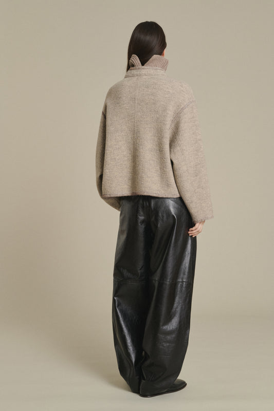 JACKET OLYMPE BEIGE/GREY