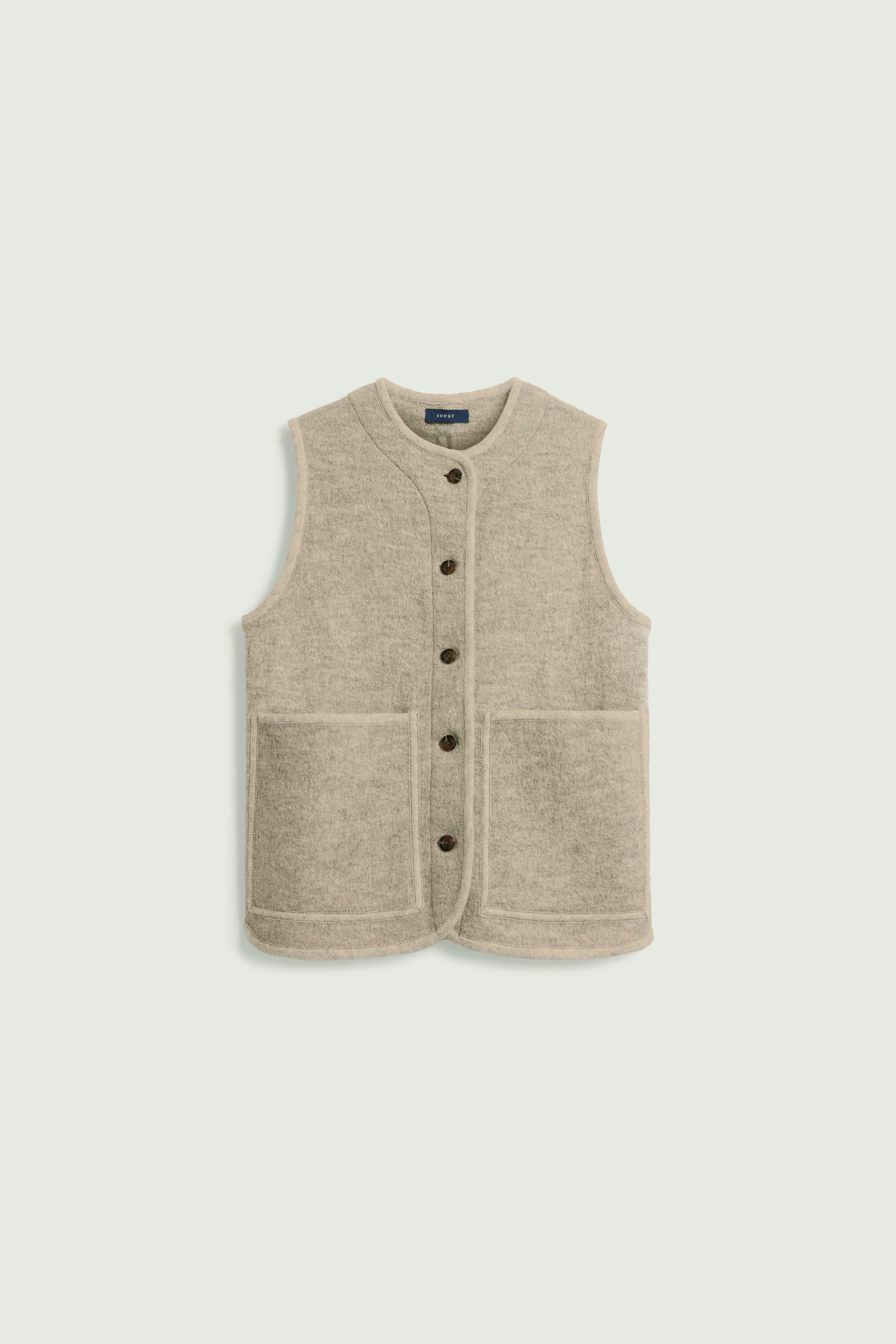 Jacket CHICAGO Beige/Gray