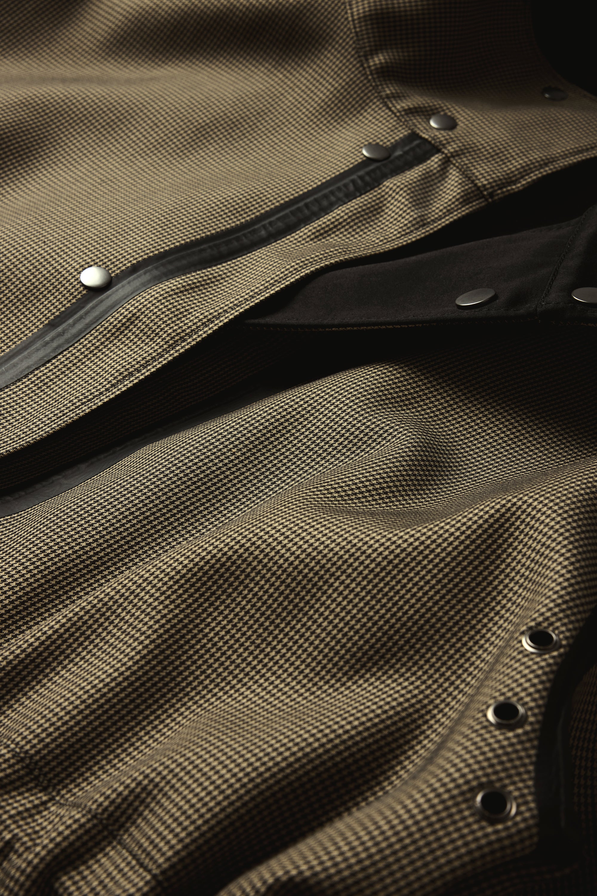 Coat LUCE Black/Beige
