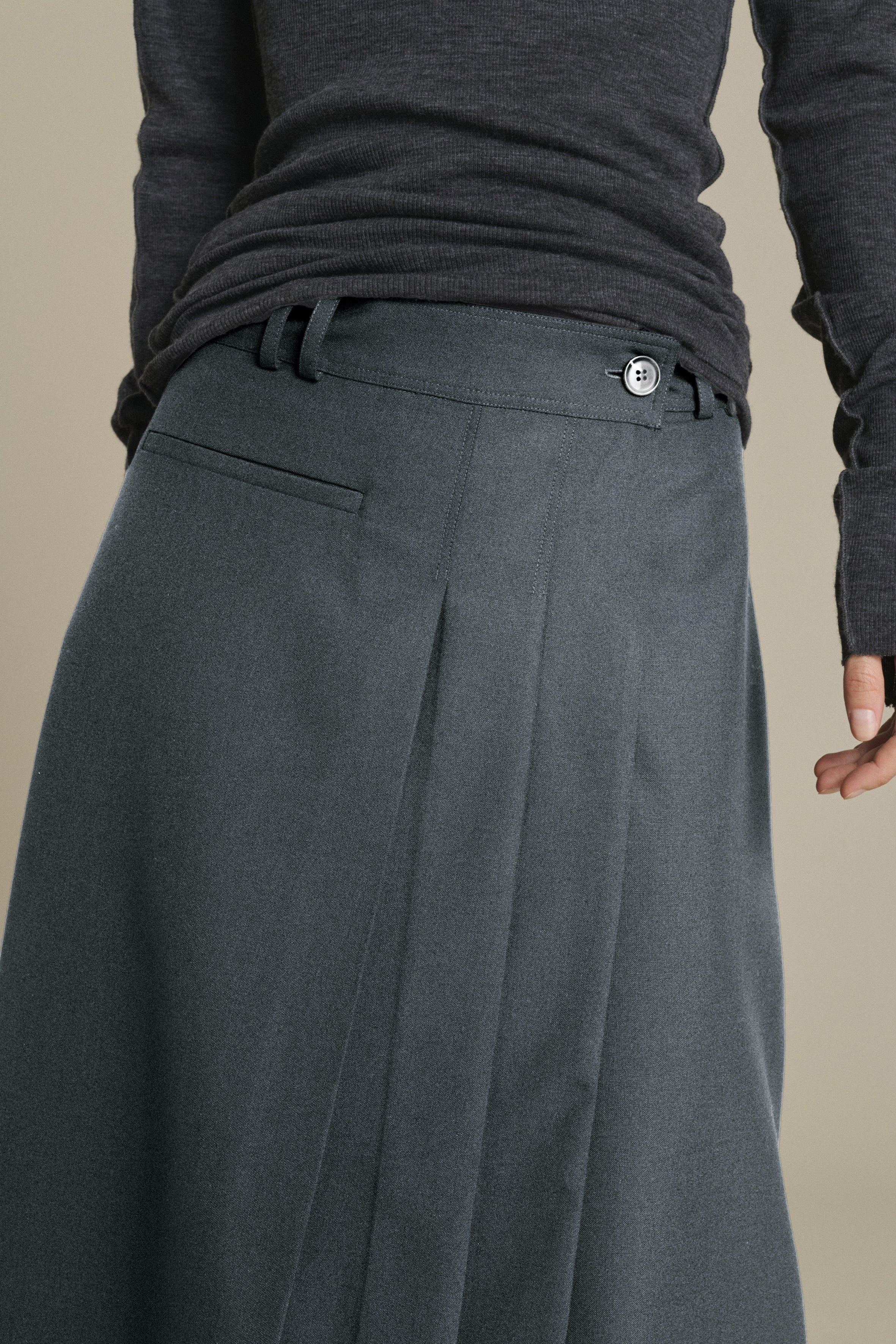 Skirt VARNA Heather Gray