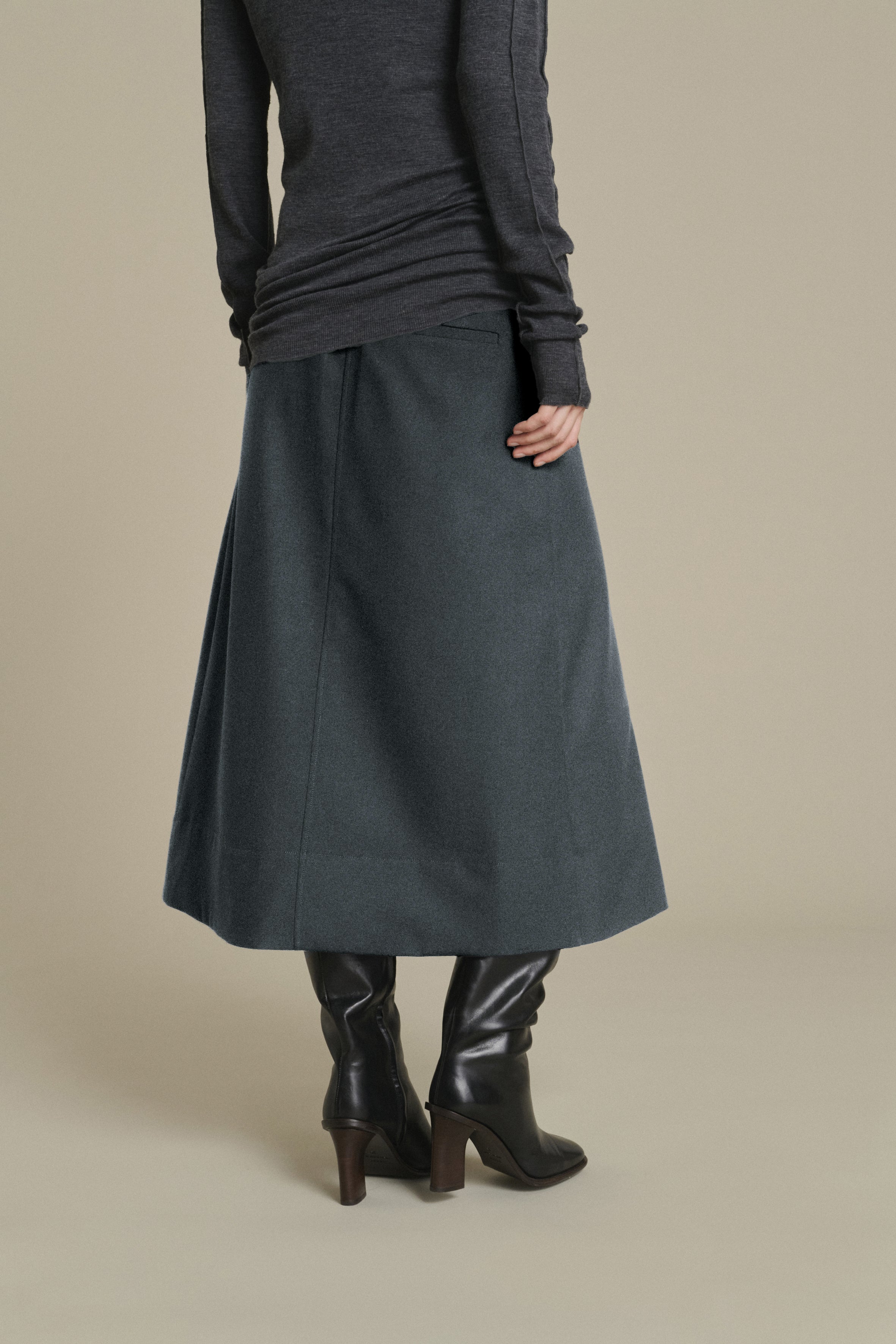 Skirt VARNA Heather Gray