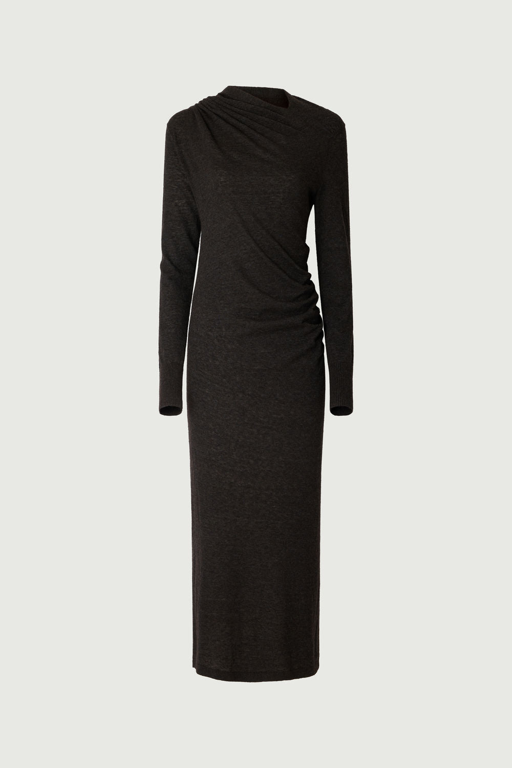 Soeur Women's Gemma Organic Cotton Long Dress Black