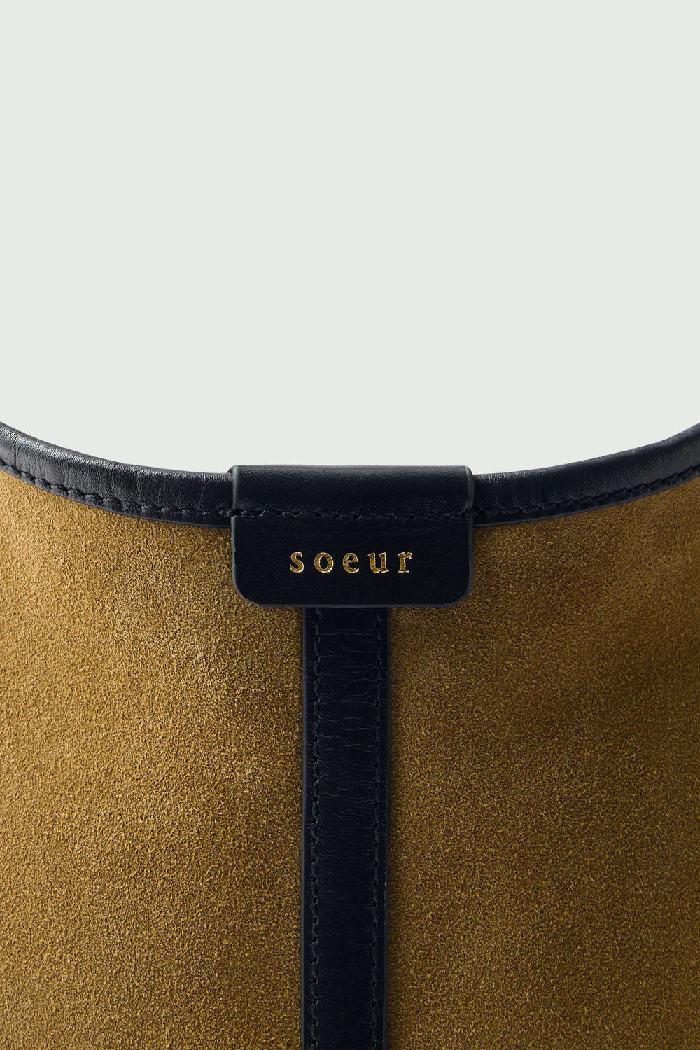 Cabas Delice - Bronze/Noir - Cuir - Femme vue 6