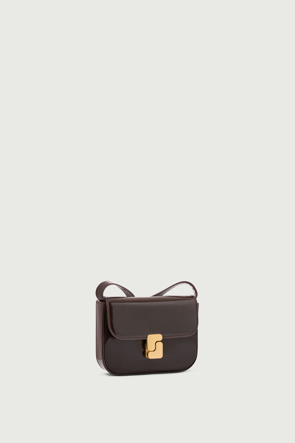 Sac Bell - Marron Foncé - Cuir - Femme vue 3