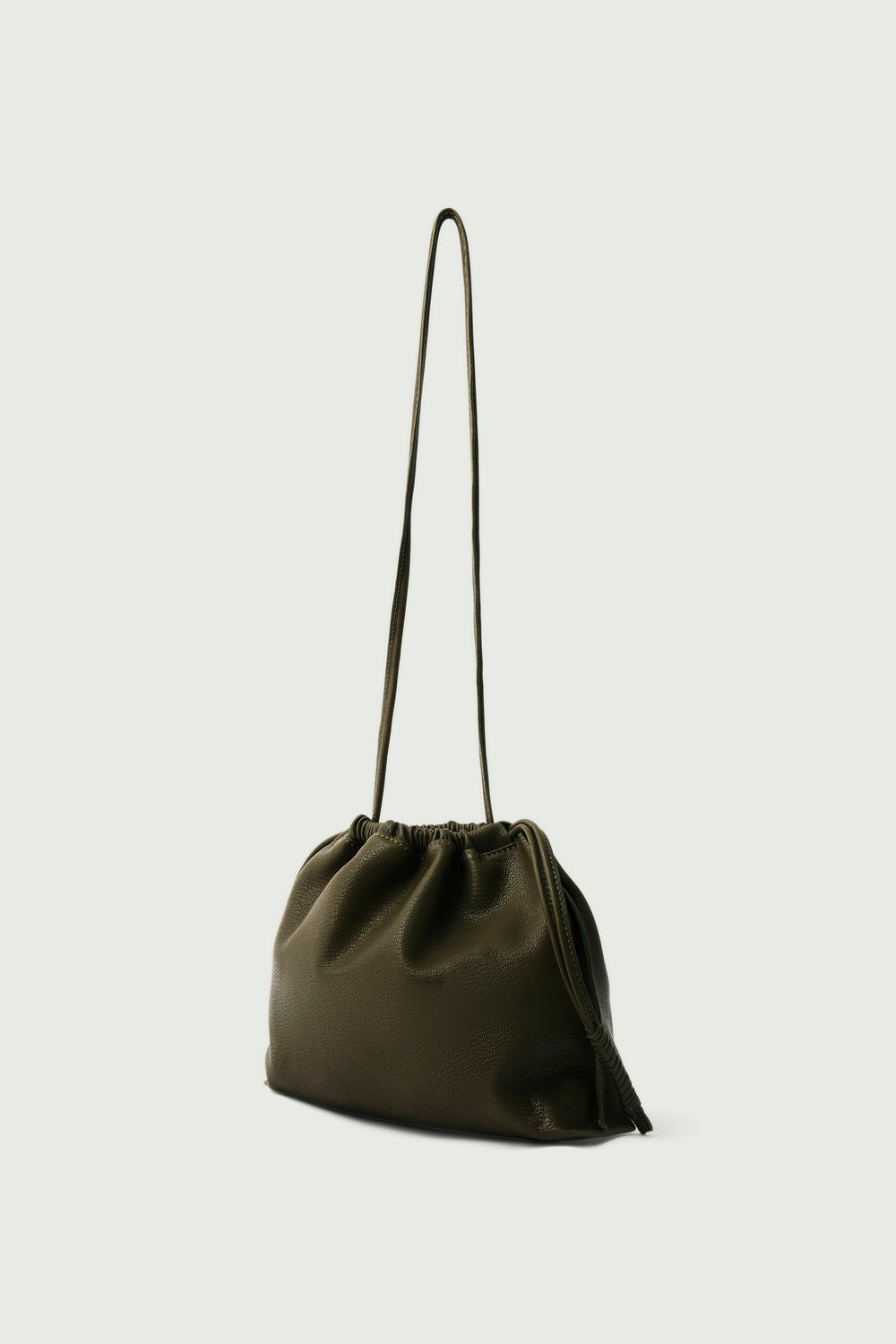Suzette Bag Olive Green Leather Woman