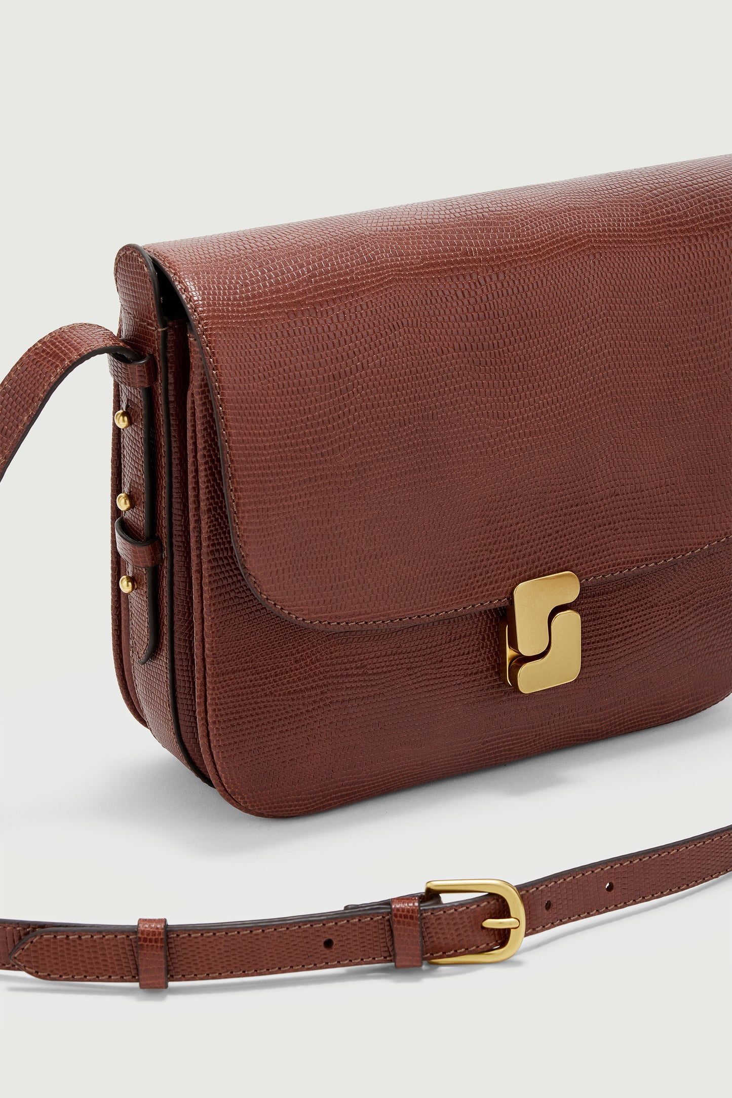 Sac Bellissima Maxi - Cognac - Cuir - Femme