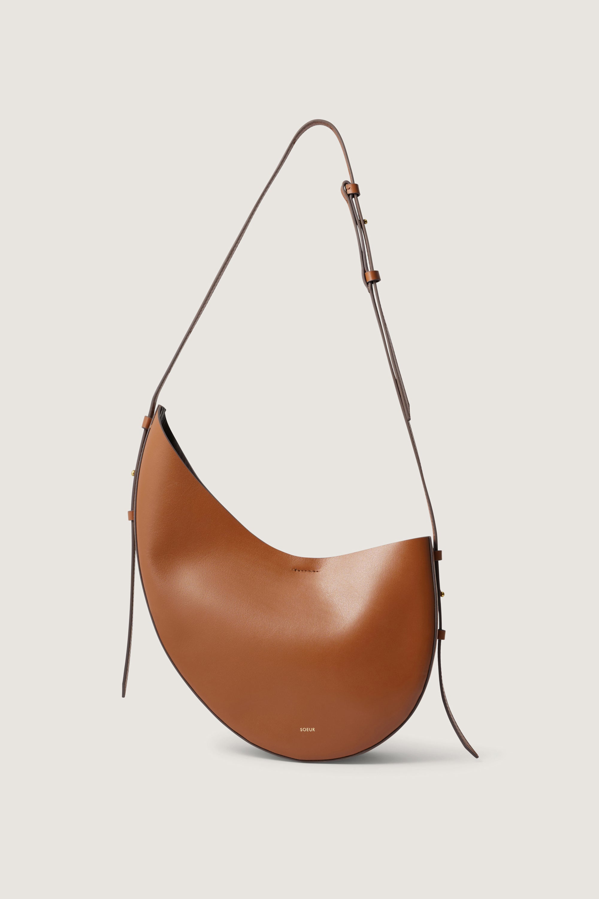 Sac à Main En Cuir Véritable Bleu De France - Modèle épaule élégant, Fait Main, Neuf