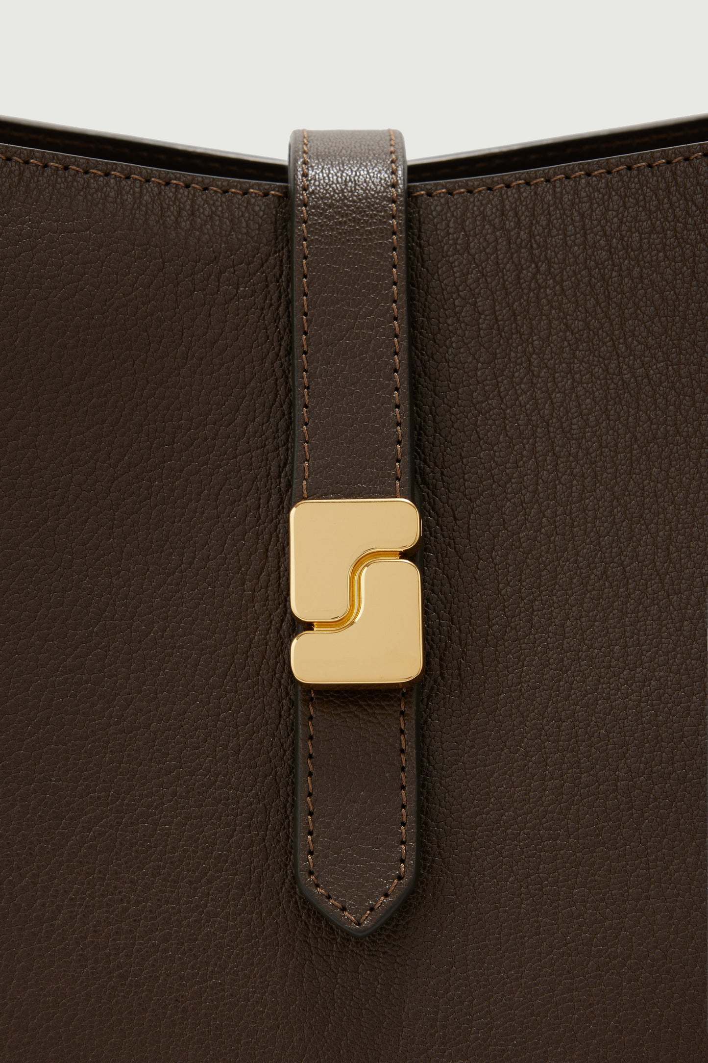 Bolso Bello - Caqui Oscuro - Cuero - Mujer