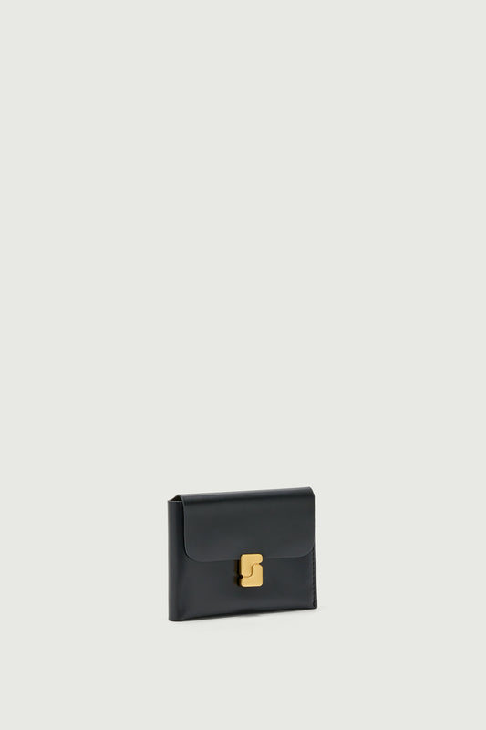 Porte-Monnaie Maia - Noir - Cuir - Femme