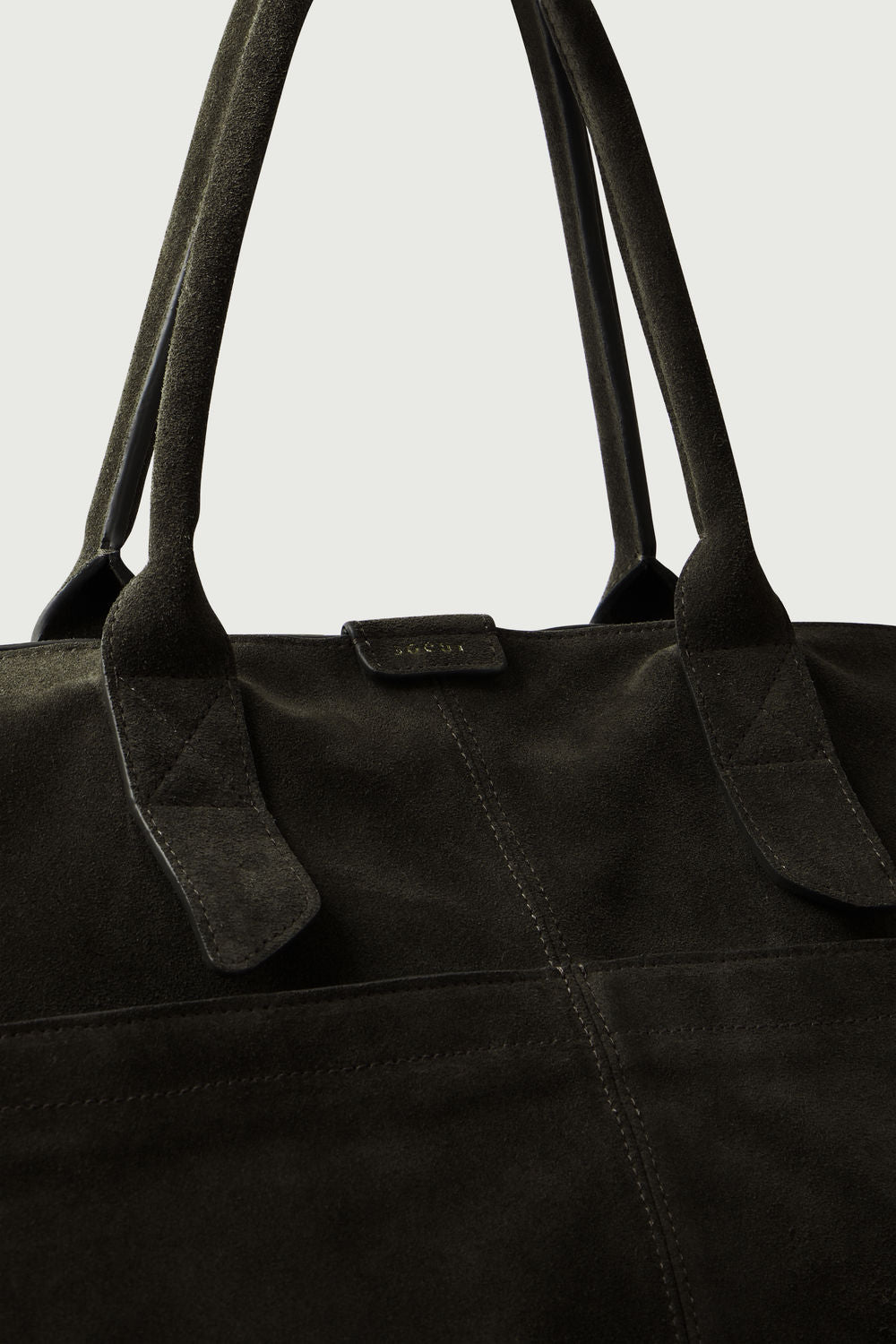 Cabas Blaine - Granite - Cuir - Femme