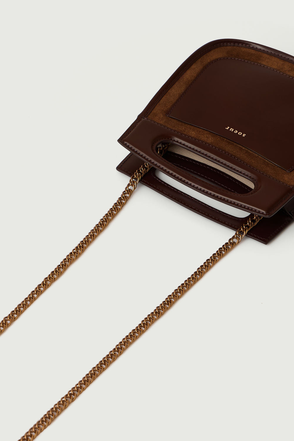 Soeur CHERI MINI レザーハンドバッグ Cheri Bag - Black Leather Iconic Women's - Soeur