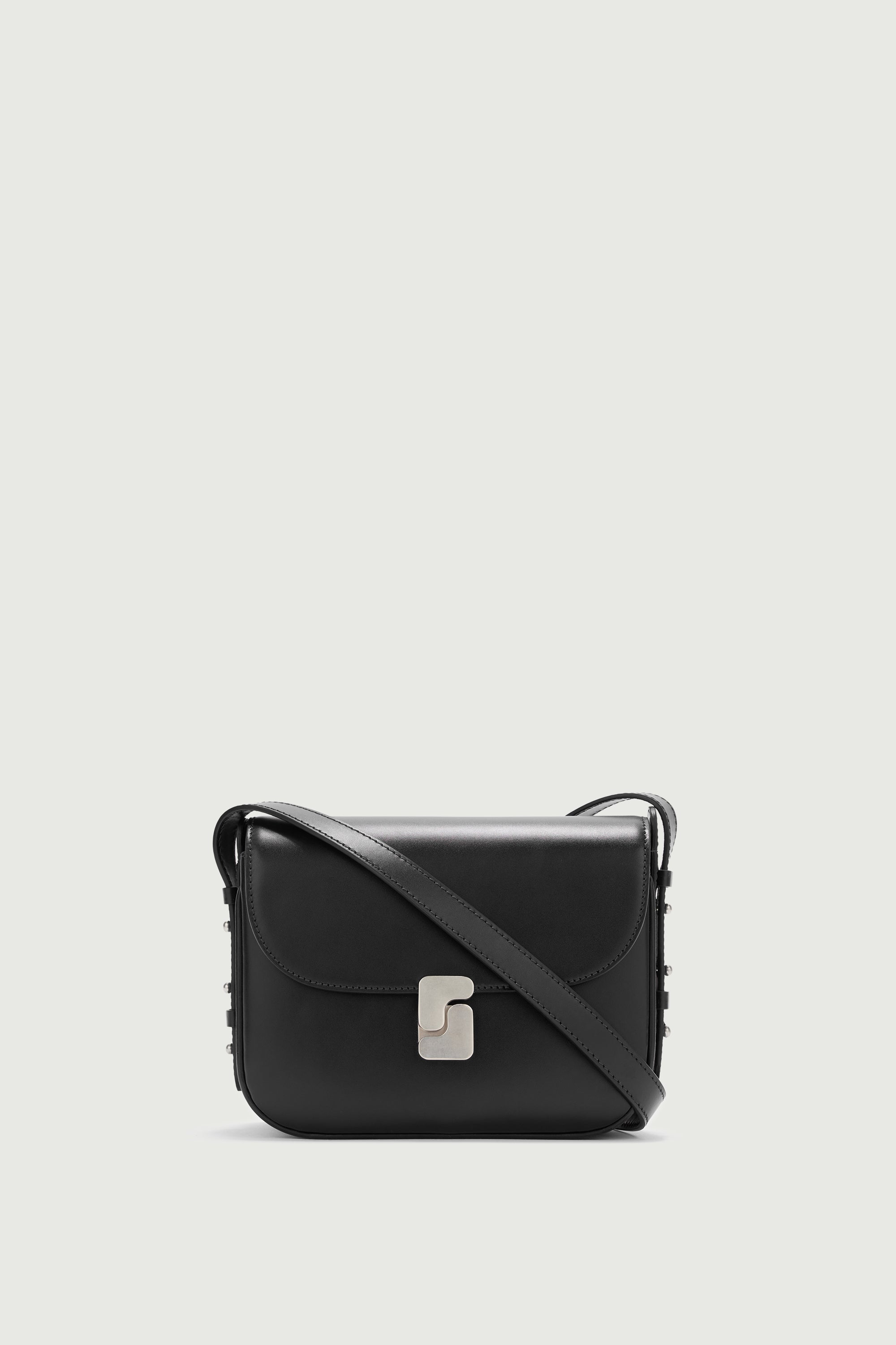 SAC BELLISSIMA MINI Black Clasp Silver-Tone
