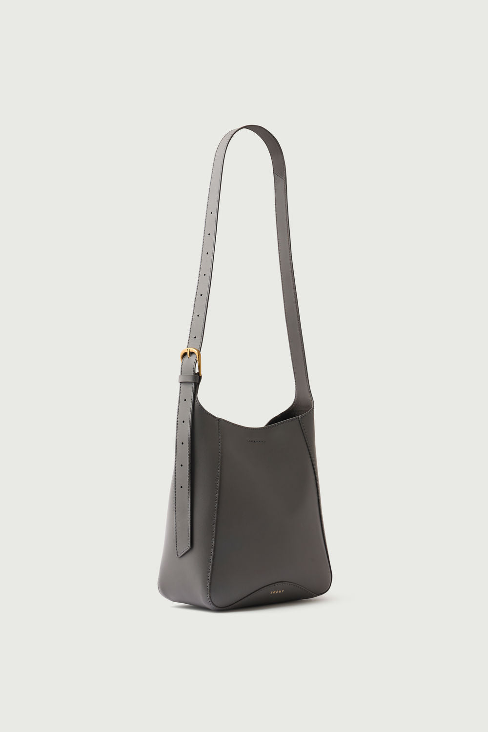 Sac Uma Mini - Graphite - Cuir - Femme vue 3