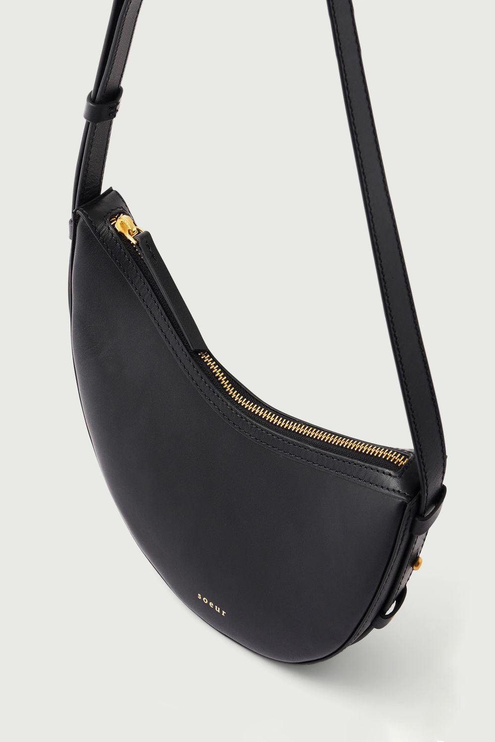 Sac Wino Mini - Noir - Cuir - Femme