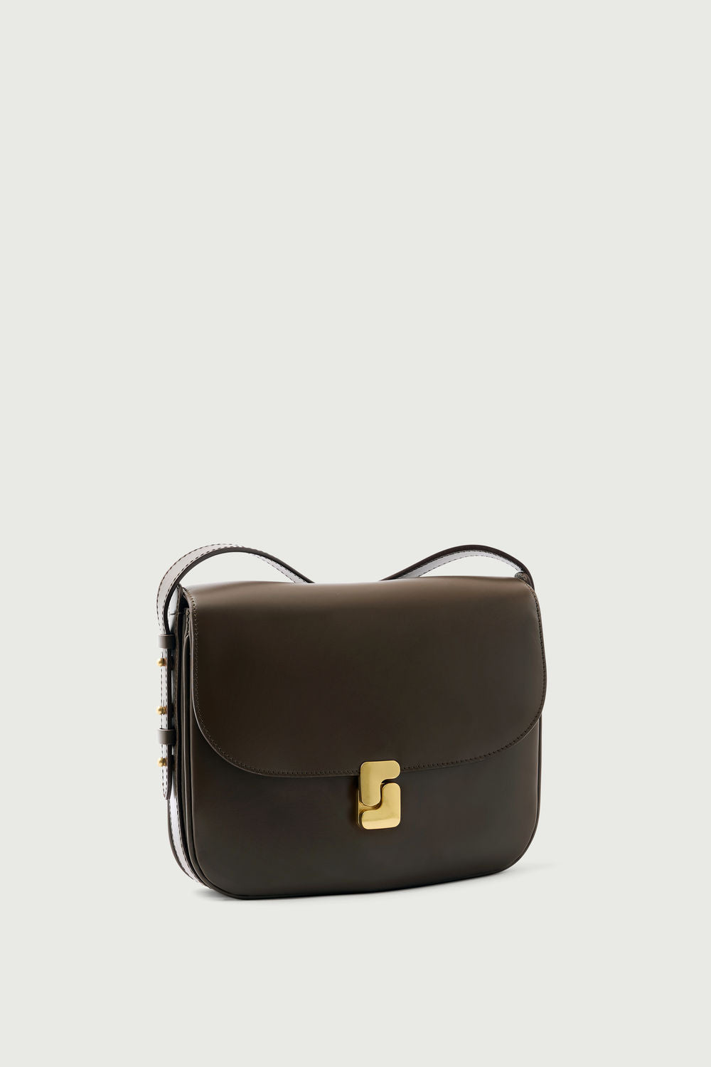 Sac Bellissima Maxi - Kaki - Cuir - Femme vue 3