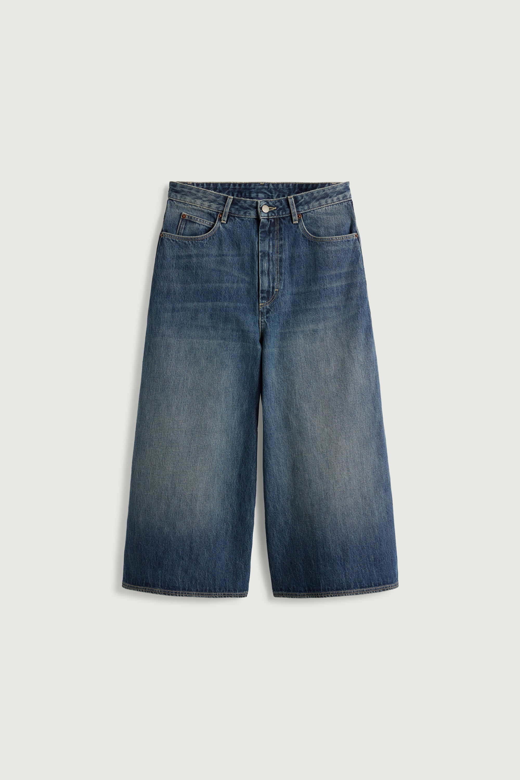 Bermuda Shorts JOYCE Denim Washed Blue