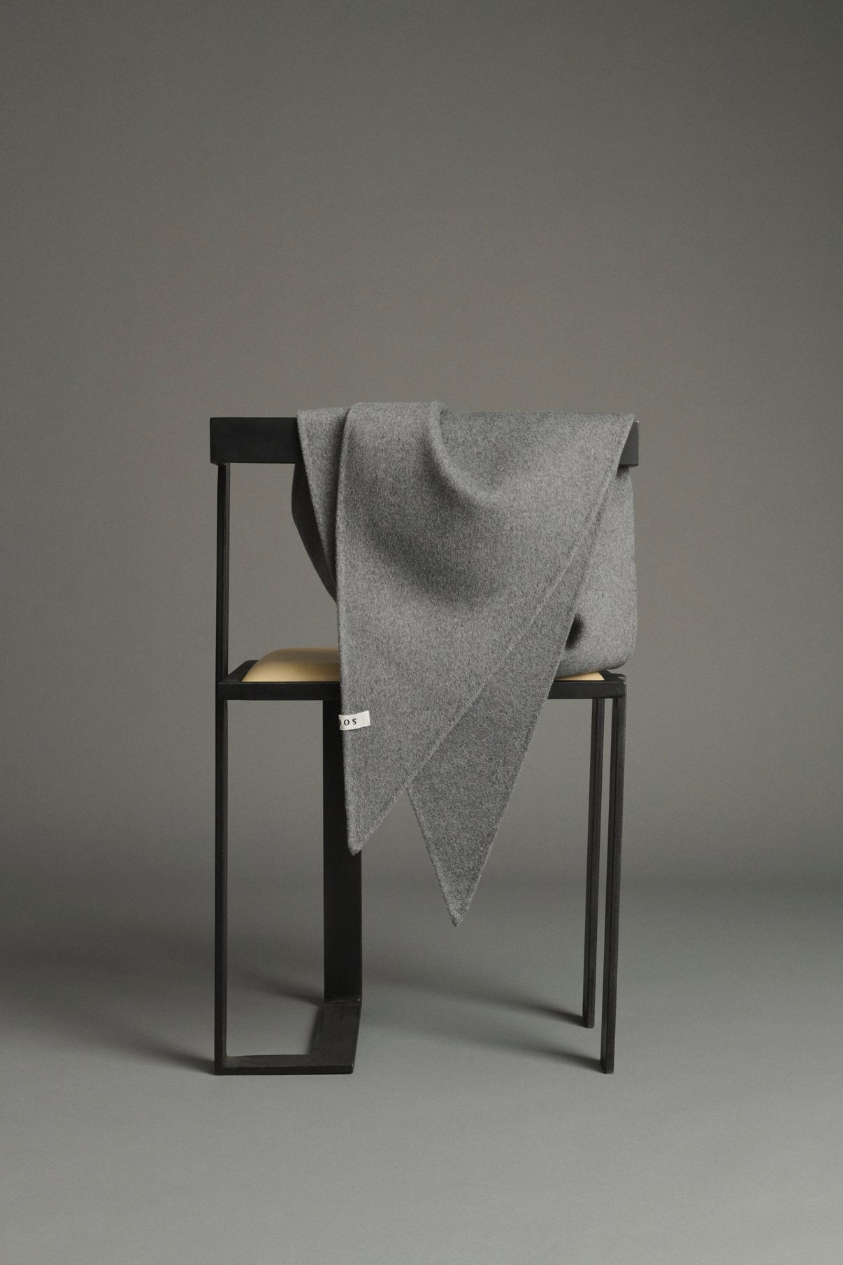 Capa Jamelia - Gris Claro - Lana - Mujer vue 3