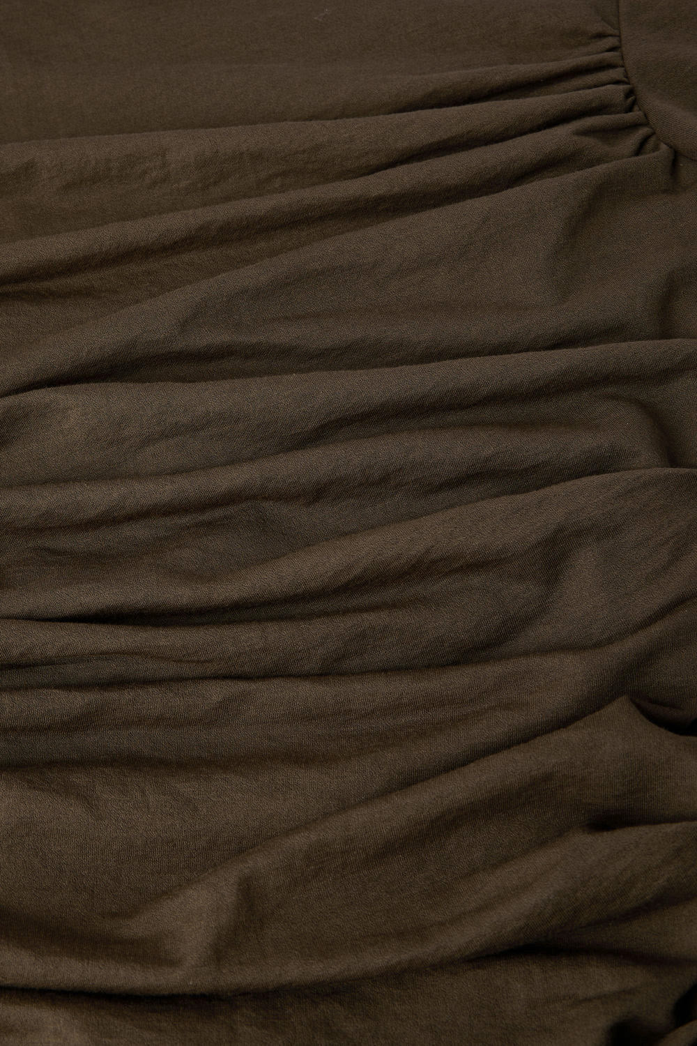 Tee-Shirt Gaia - Marron/Kaki - Coton - Femme vue 6