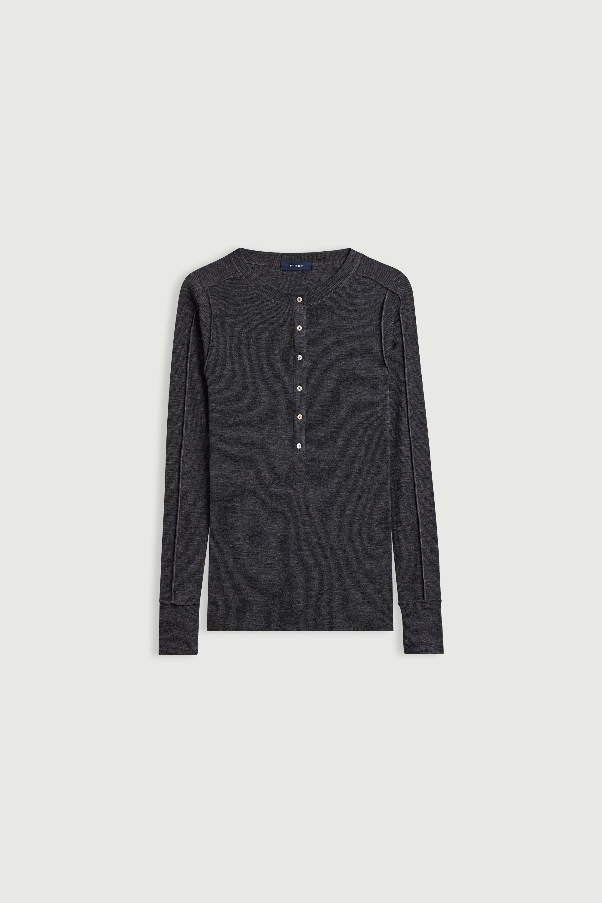 T-shirt LAOS Charcoal Gray