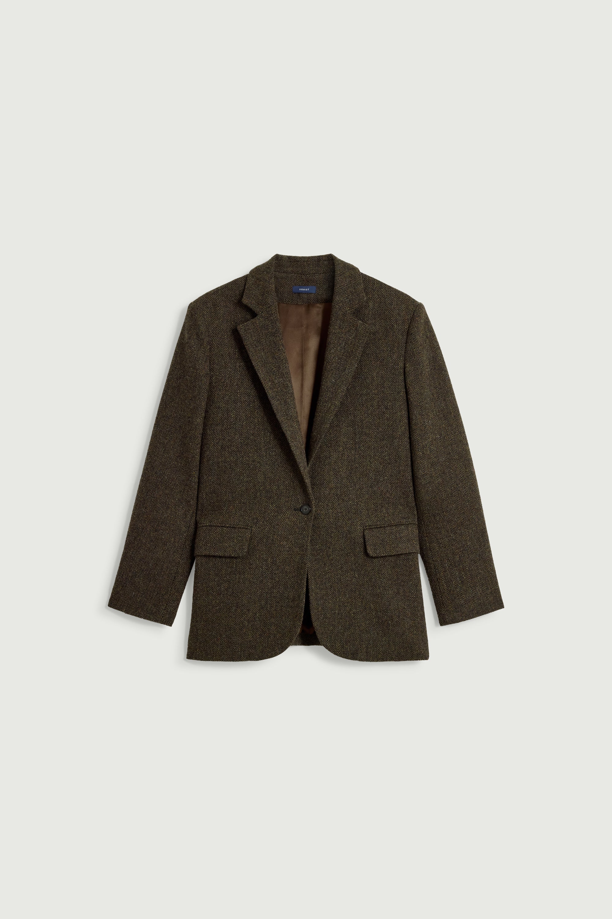 Jacket SEVRES Brown/Navy