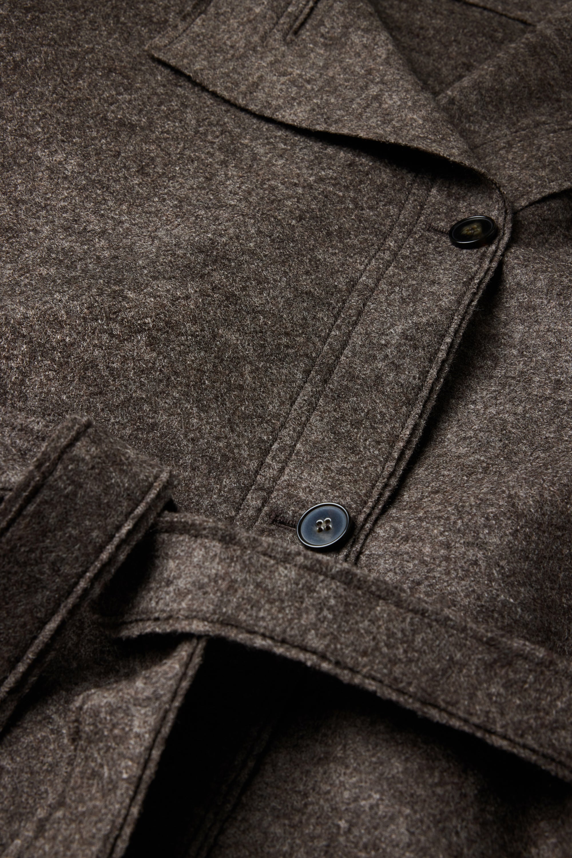 Jacket THEIA TAUPE Heathered